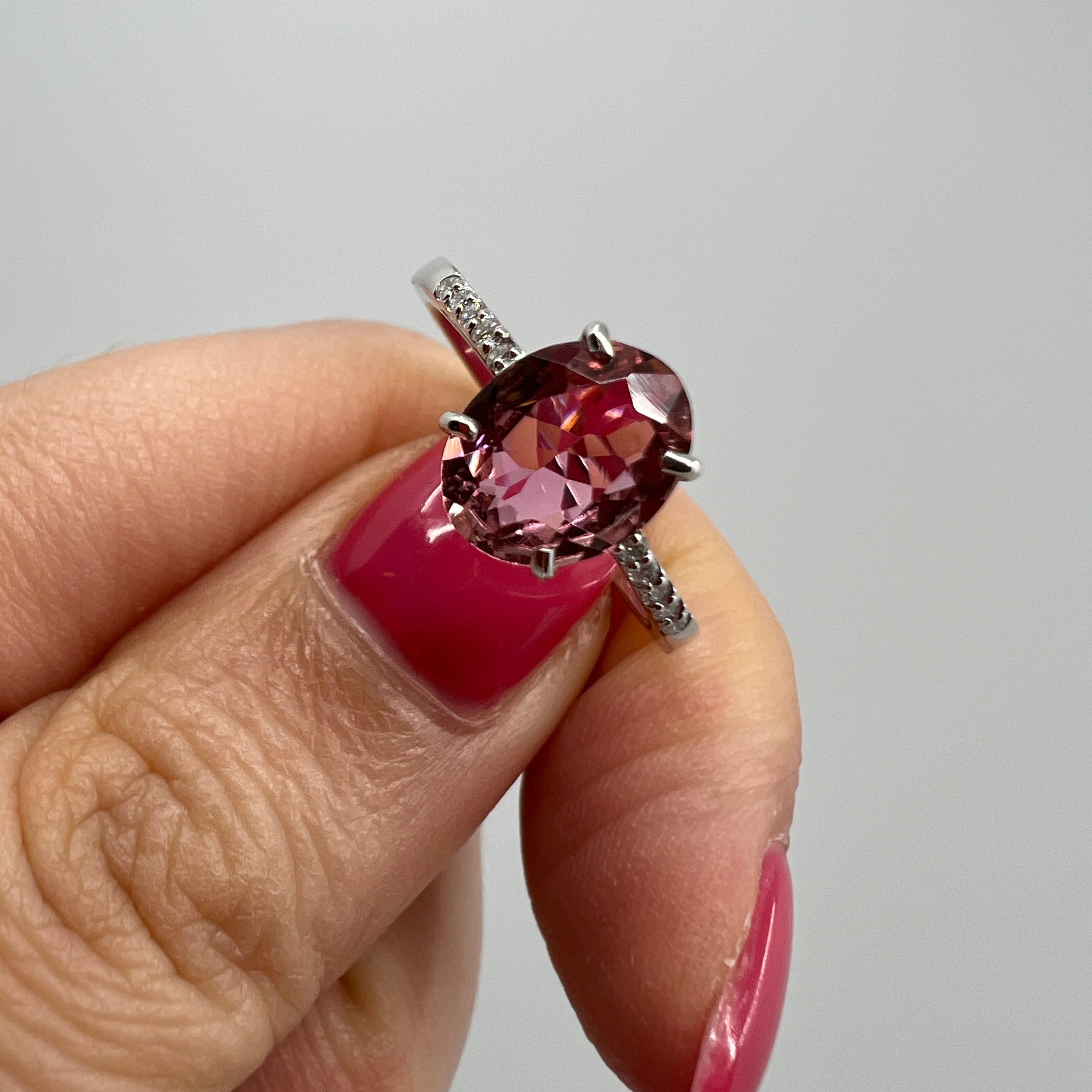 【新作/ルル】リング ピンクトルマリン 中石1.3ct前後 OV|A Jewelry Box 公式通販サイト