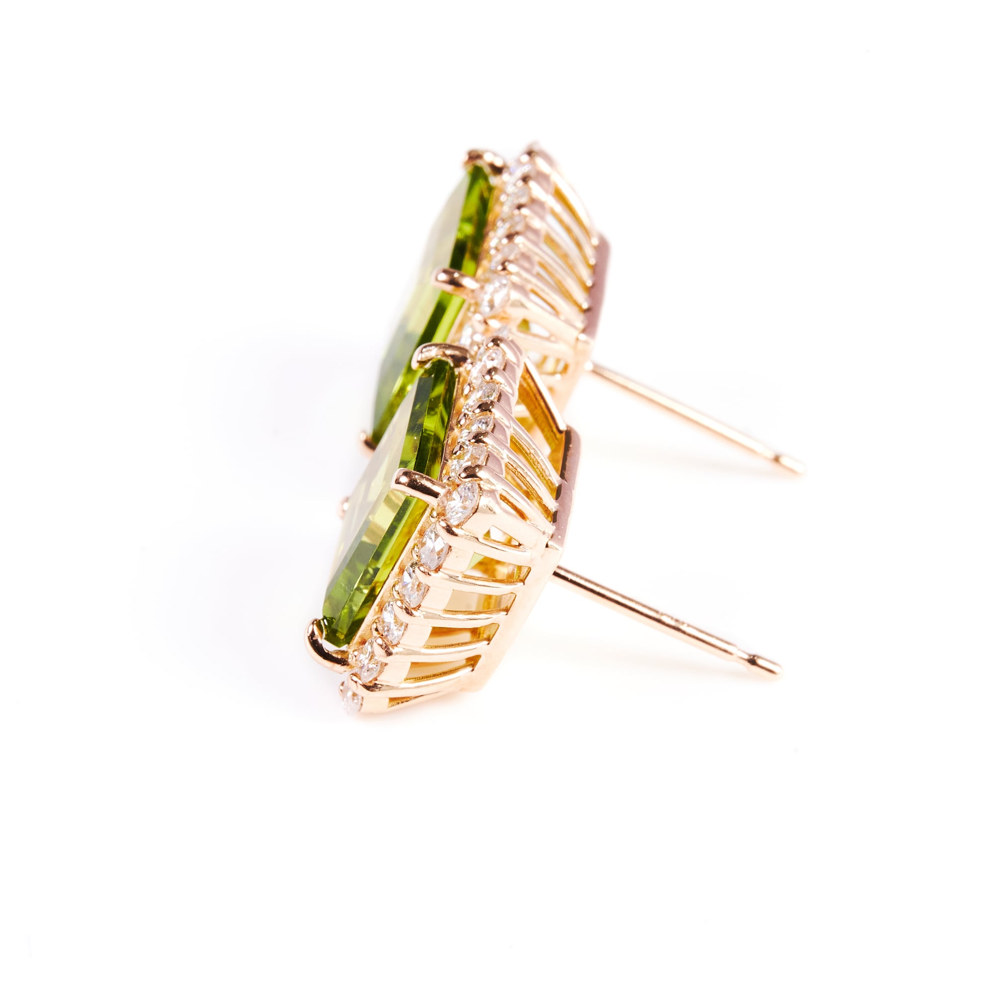 SQ PD YG 正方形ピアス|A Jewelry Box 公式通販サイト