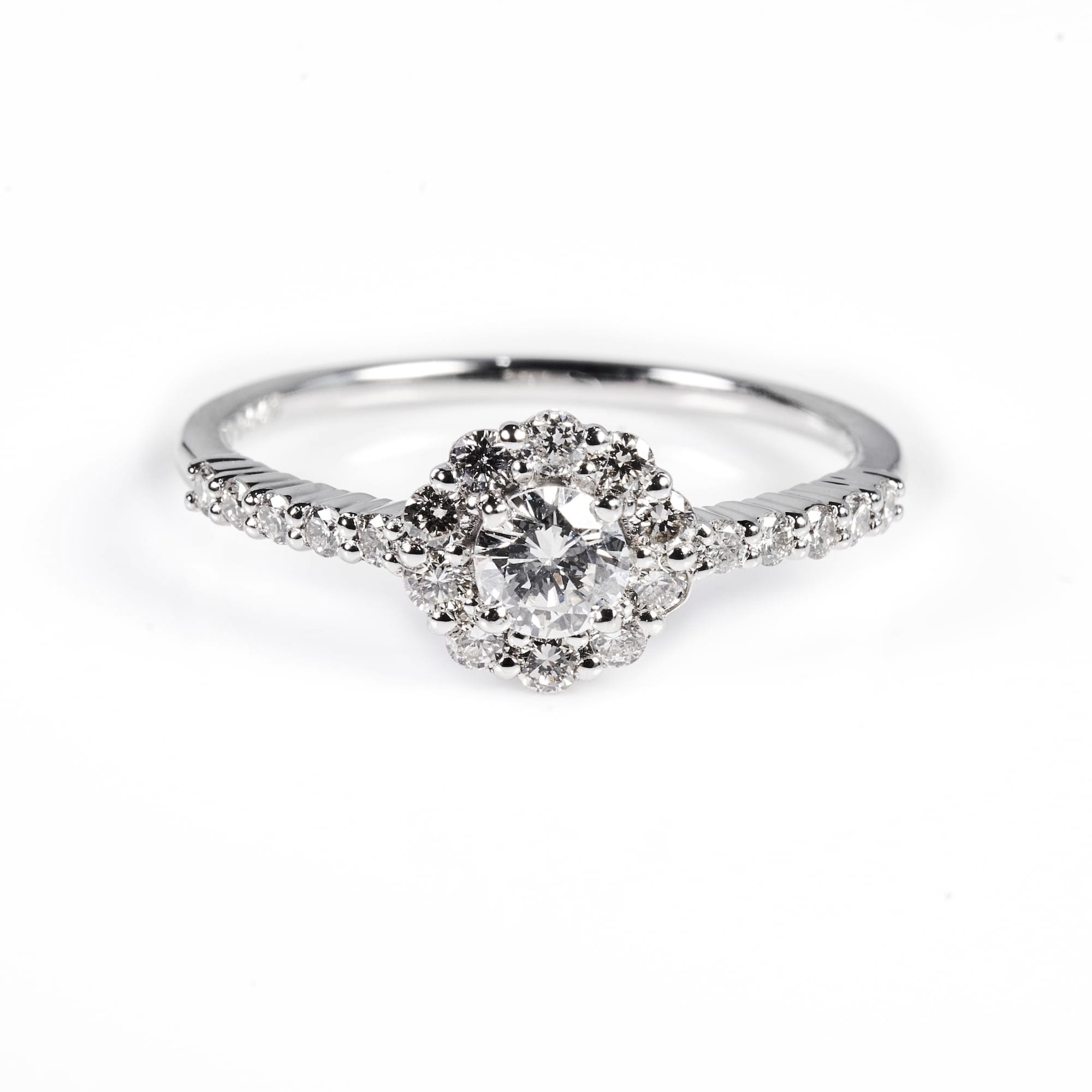 ROダイヤ取巻きリング CGL付|A Jewelry Box 公式通販サイト