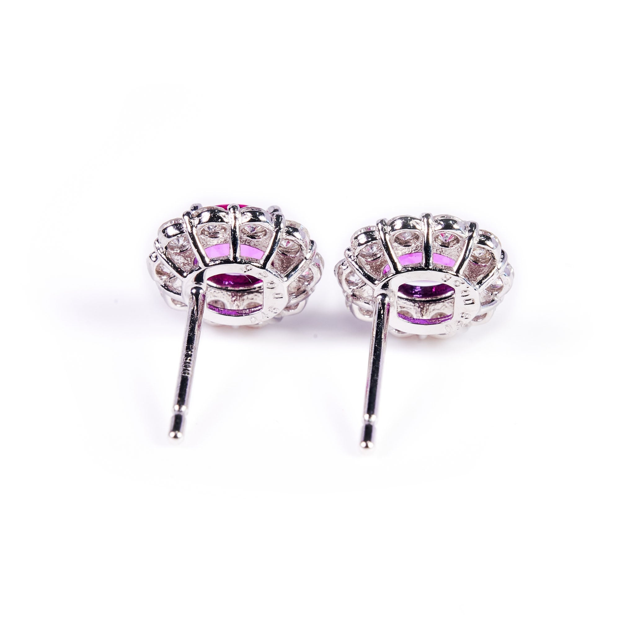 OVルビープラチナピアス #5|A Jewelry Box 公式通販サイト