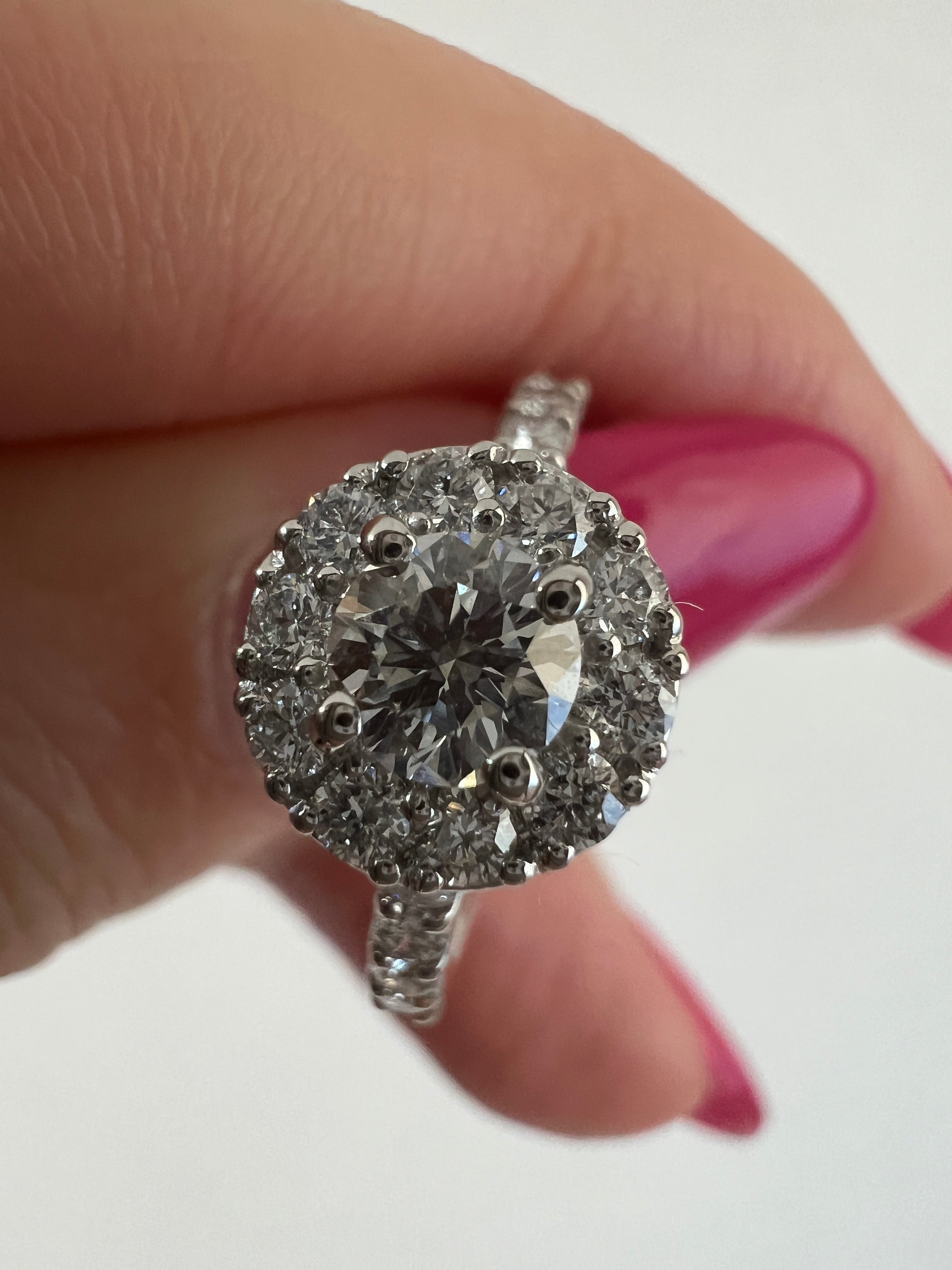 中石0.3ポインターシリーズパヴェリング|A Jewelry Box 公式通販サイト