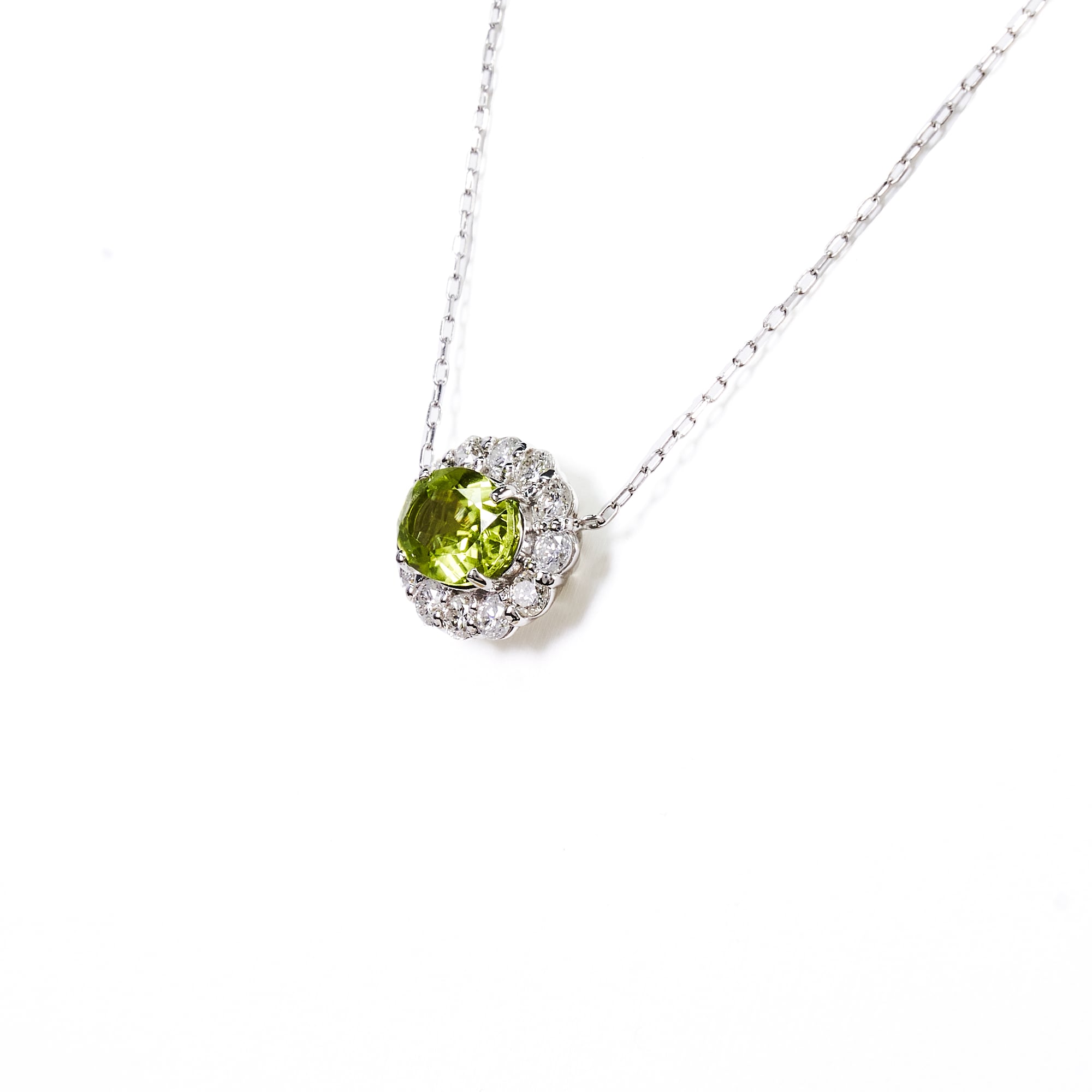 OV 1ct ペリドット PT900|A Jewelry Box 公式通販サイト
