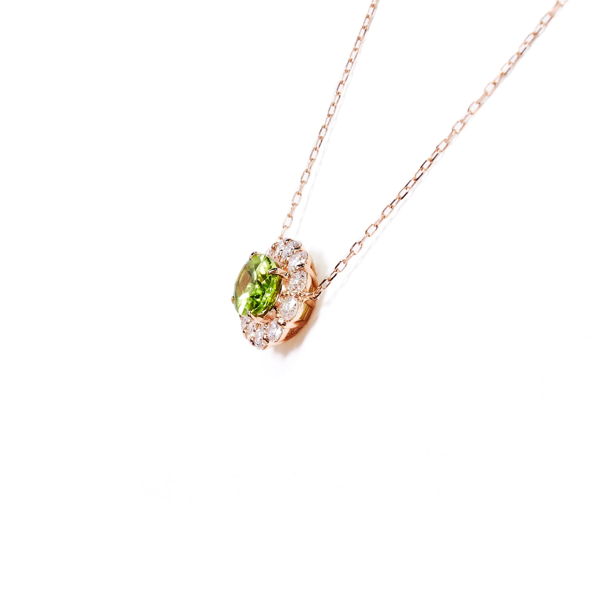 OV 1ct ペリドット K18PG|A Jewelry Box 公式通販サイト