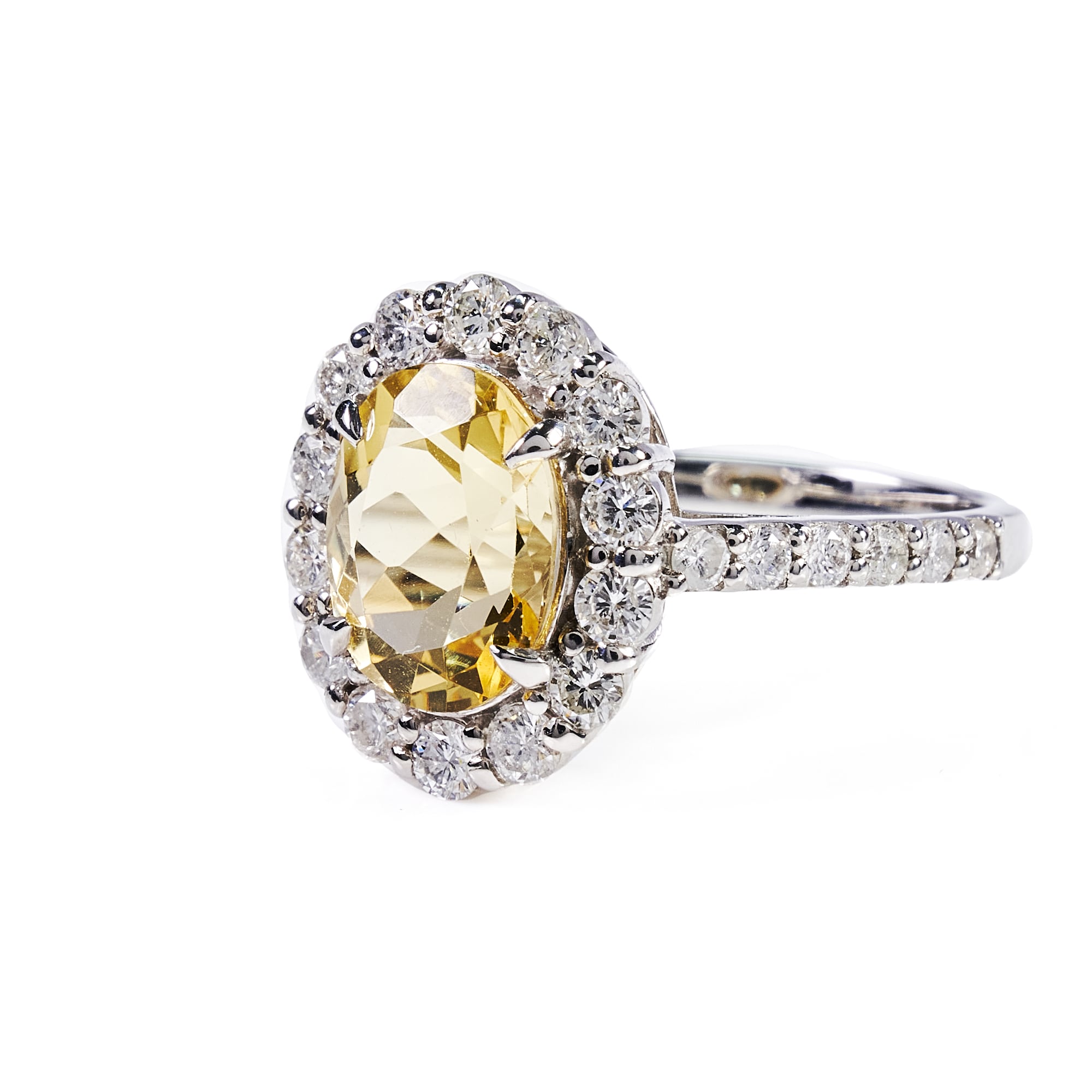 OVイエローベリルPT900|A Jewelry Box 公式通販サイト