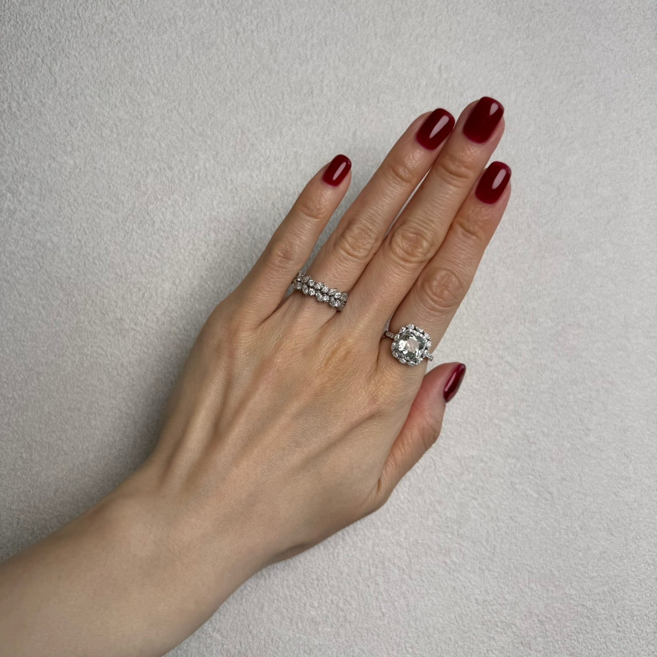 【マドンナリリー】リング ライトアメジスト/グリーンアメジスト|A Jewelry Box 公式通販サイト