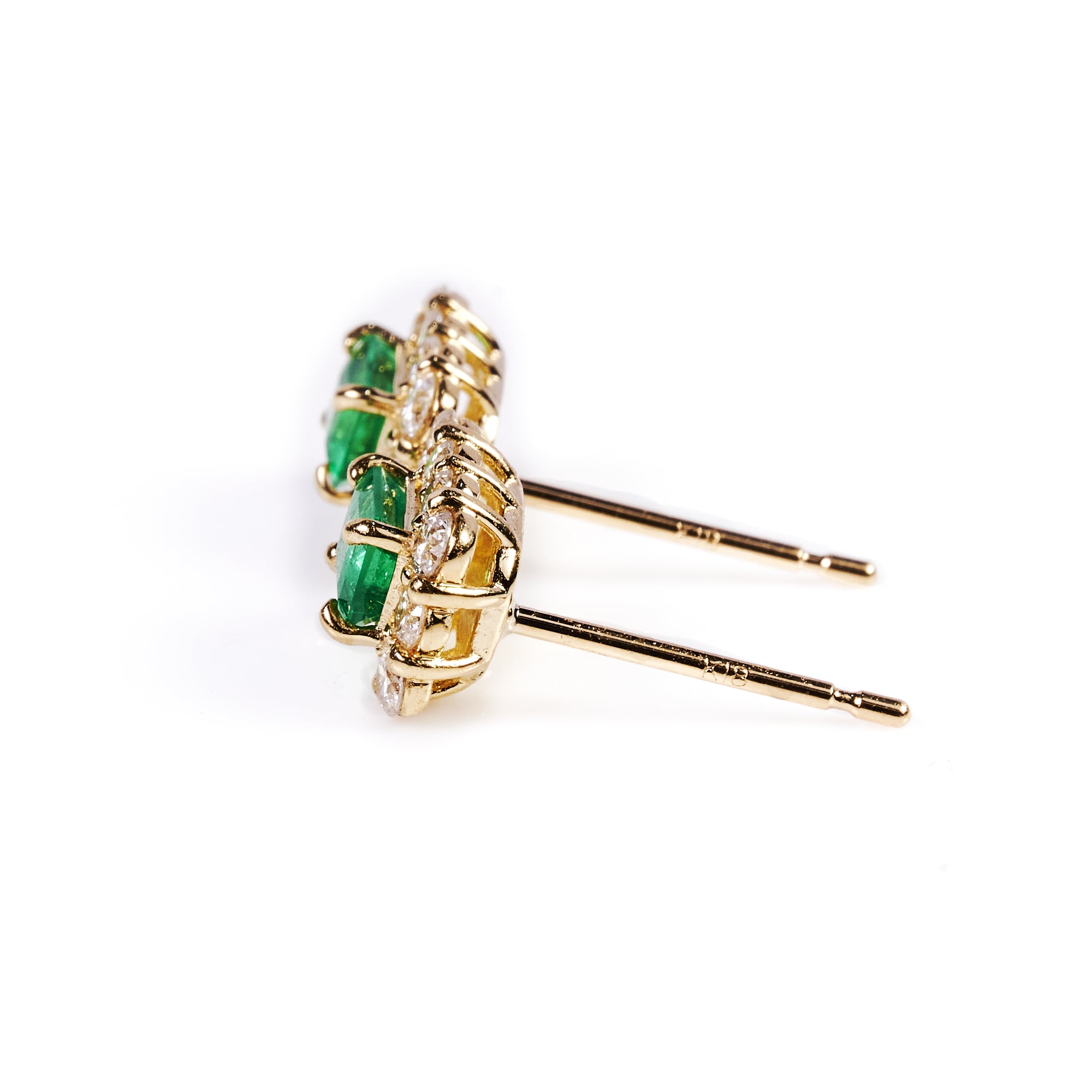 EMイエローゴールドピアス|A Jewelry Box 公式通販サイト