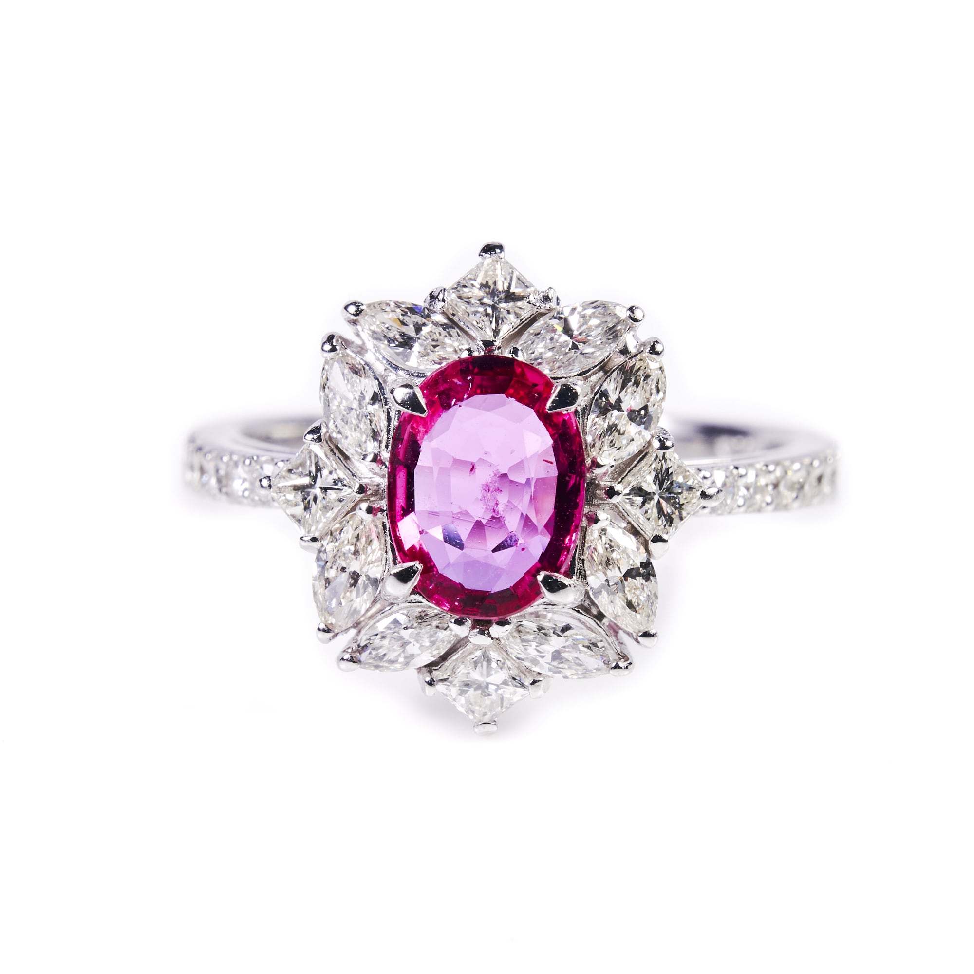 OVルビープラチナリング|A Jewelry Box 公式通販サイト