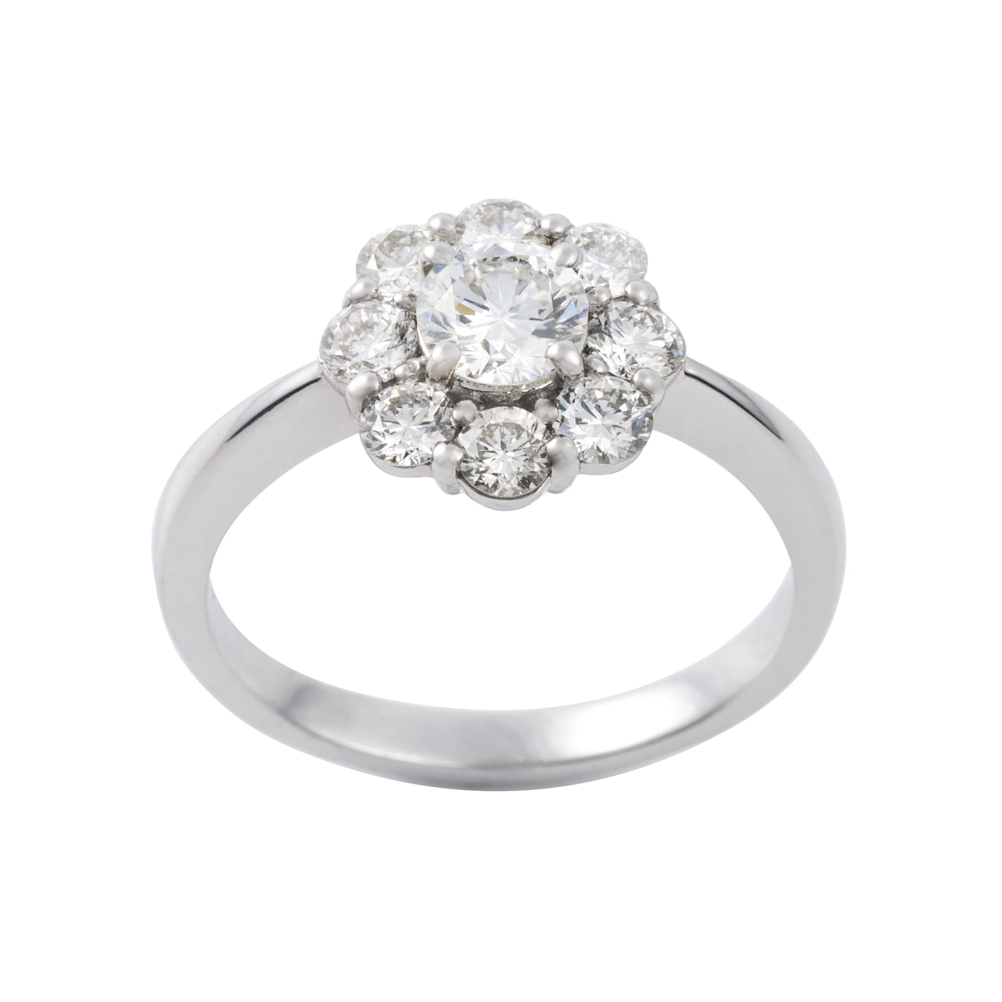 RO ダイヤ 取り巻きリング ソーティング付き SI1 VERRY GOOD|A Jewelry Box 公式通販サイト