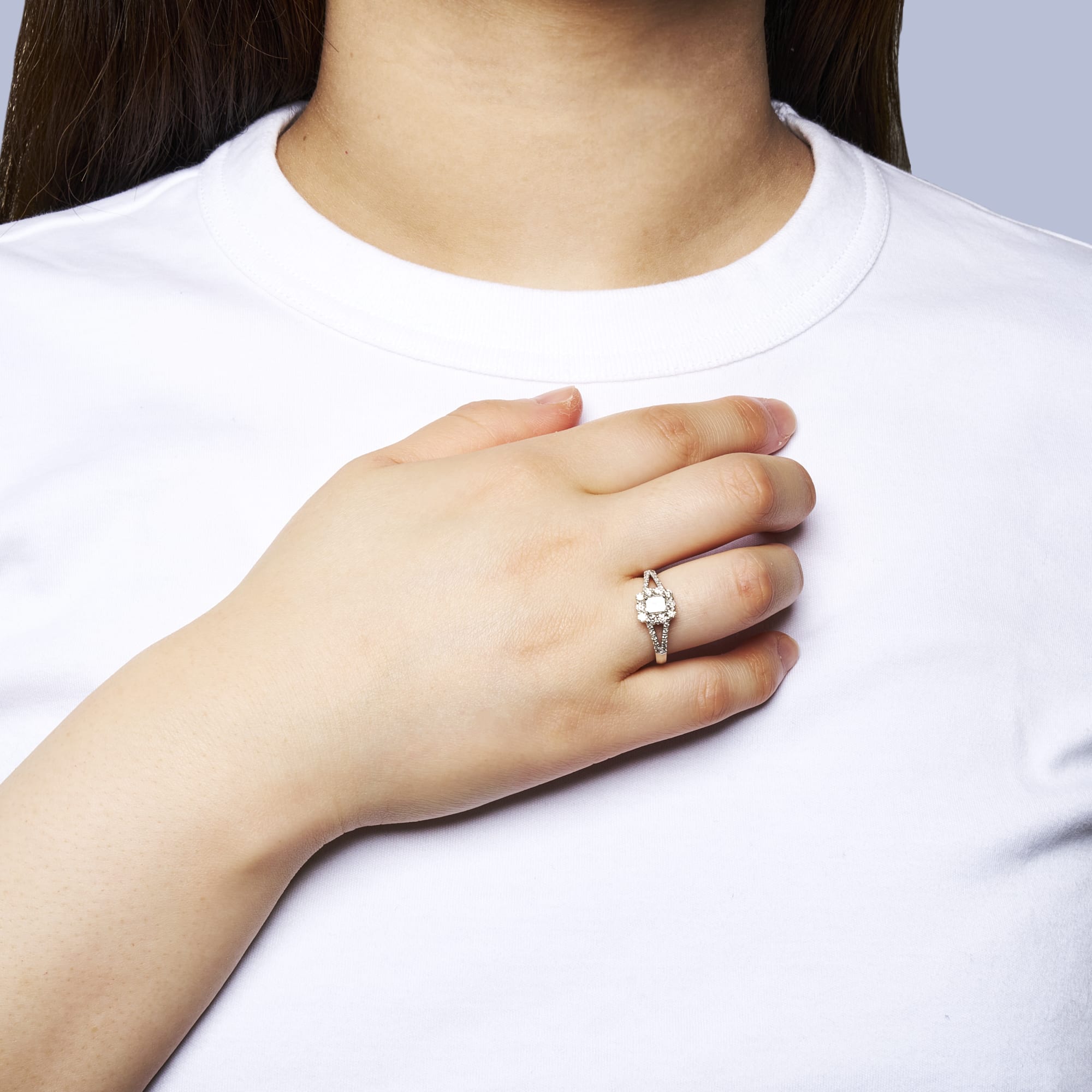 BK ダイヤ リング CGLソーティング付き VERY LIGHT YELLOW VS2|A Jewelry Box 公式通販サイト