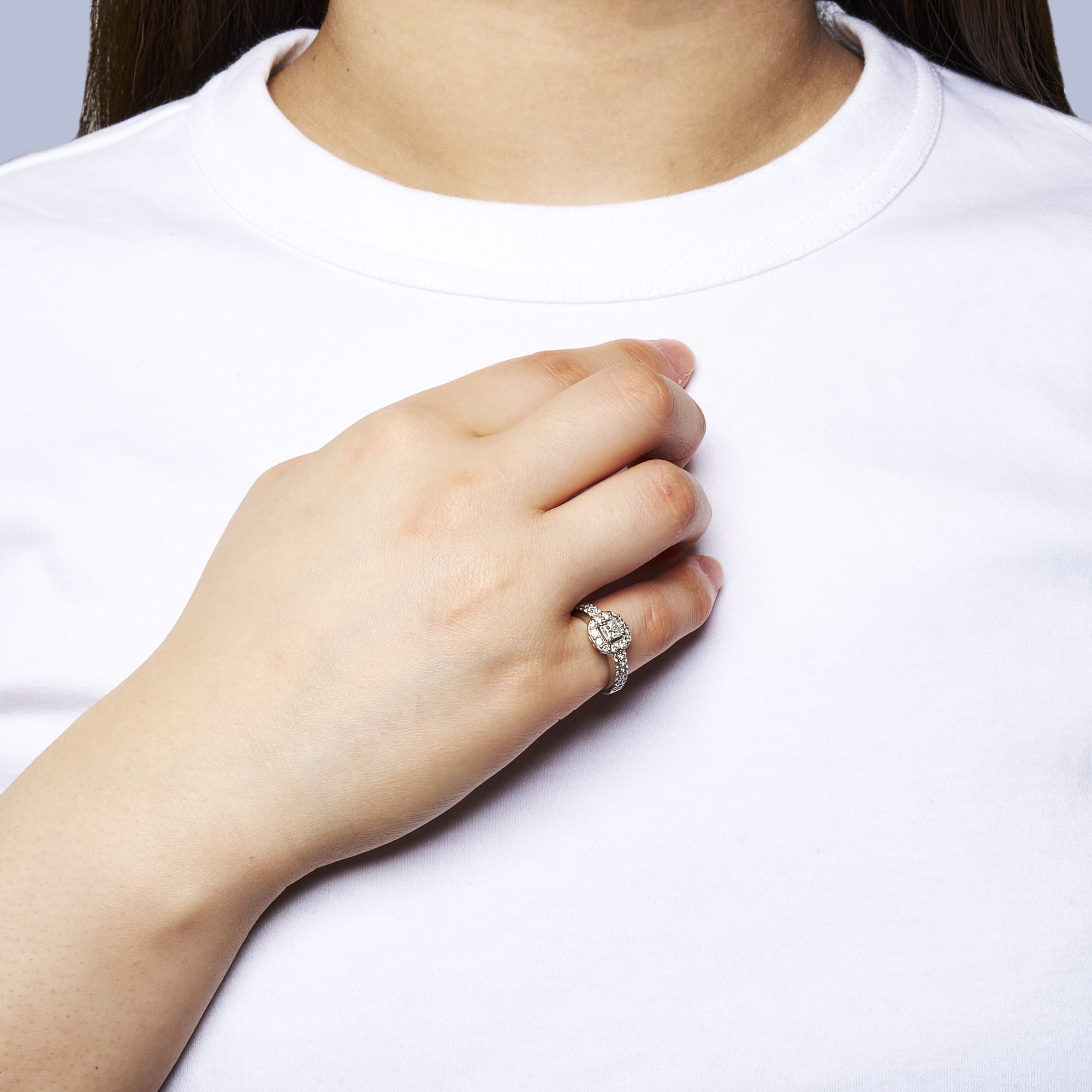 SQ ダイヤ リング|A Jewelry Box 公式通販サイト