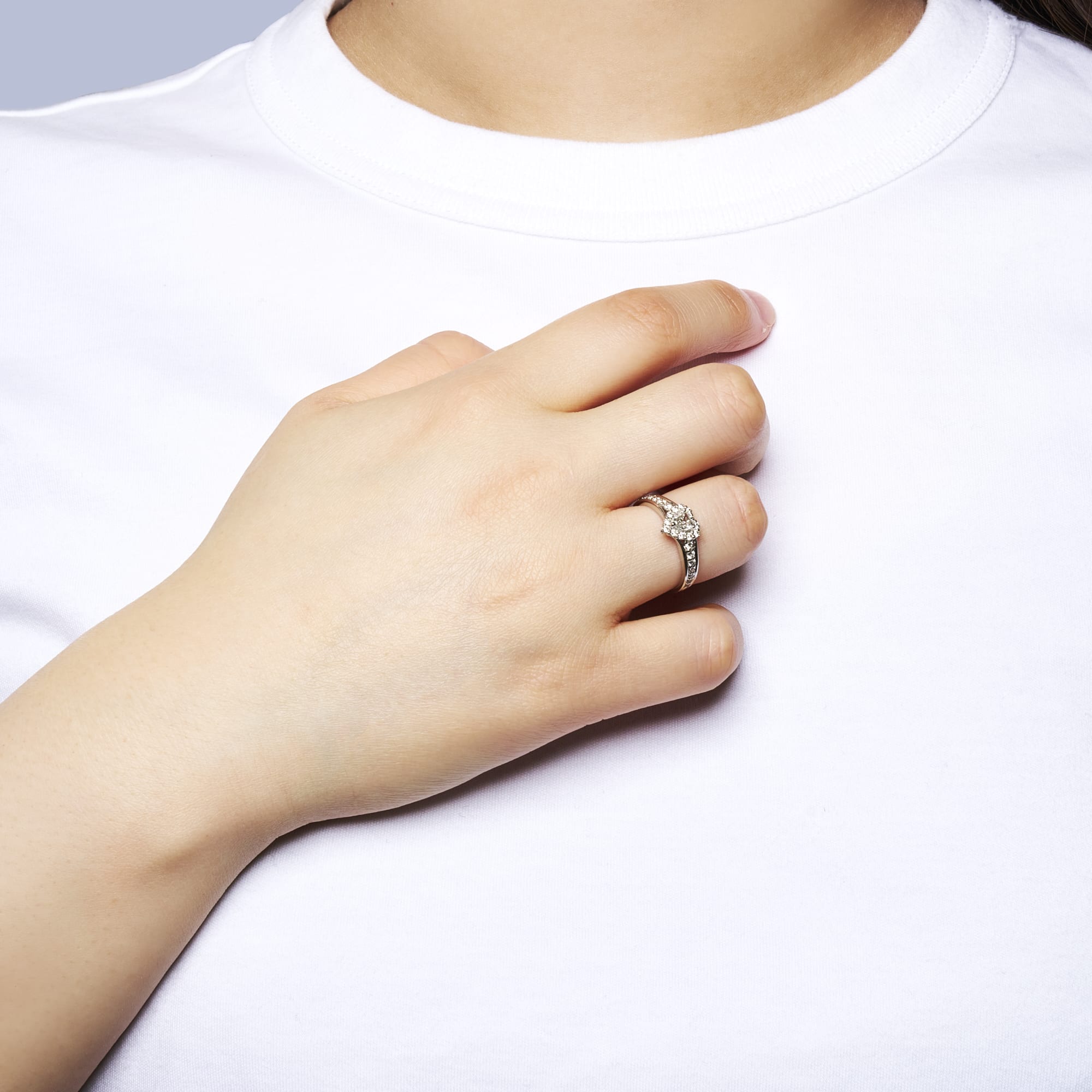 HS ダイヤ リング CGLソーティング付き H SI2|A Jewelry Box 公式通販サイト