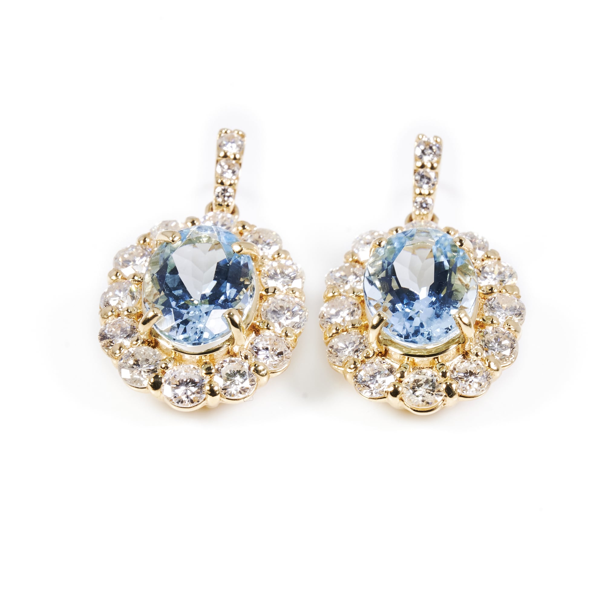 たまご AQキャサリン妃YG揺れるピアス〜VSクオリティ あやちゃんとお揃い|A Jewelry Box 公式通販サイト