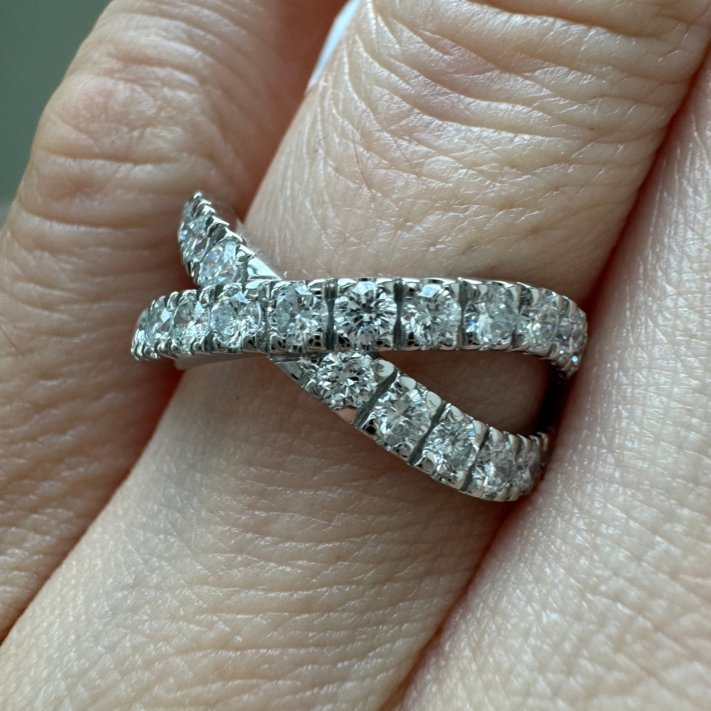 あひるインフィニティーリング D1.5ct前後 PT/K18YG/K18PG〜|A Jewelry Box 公式通販サイト