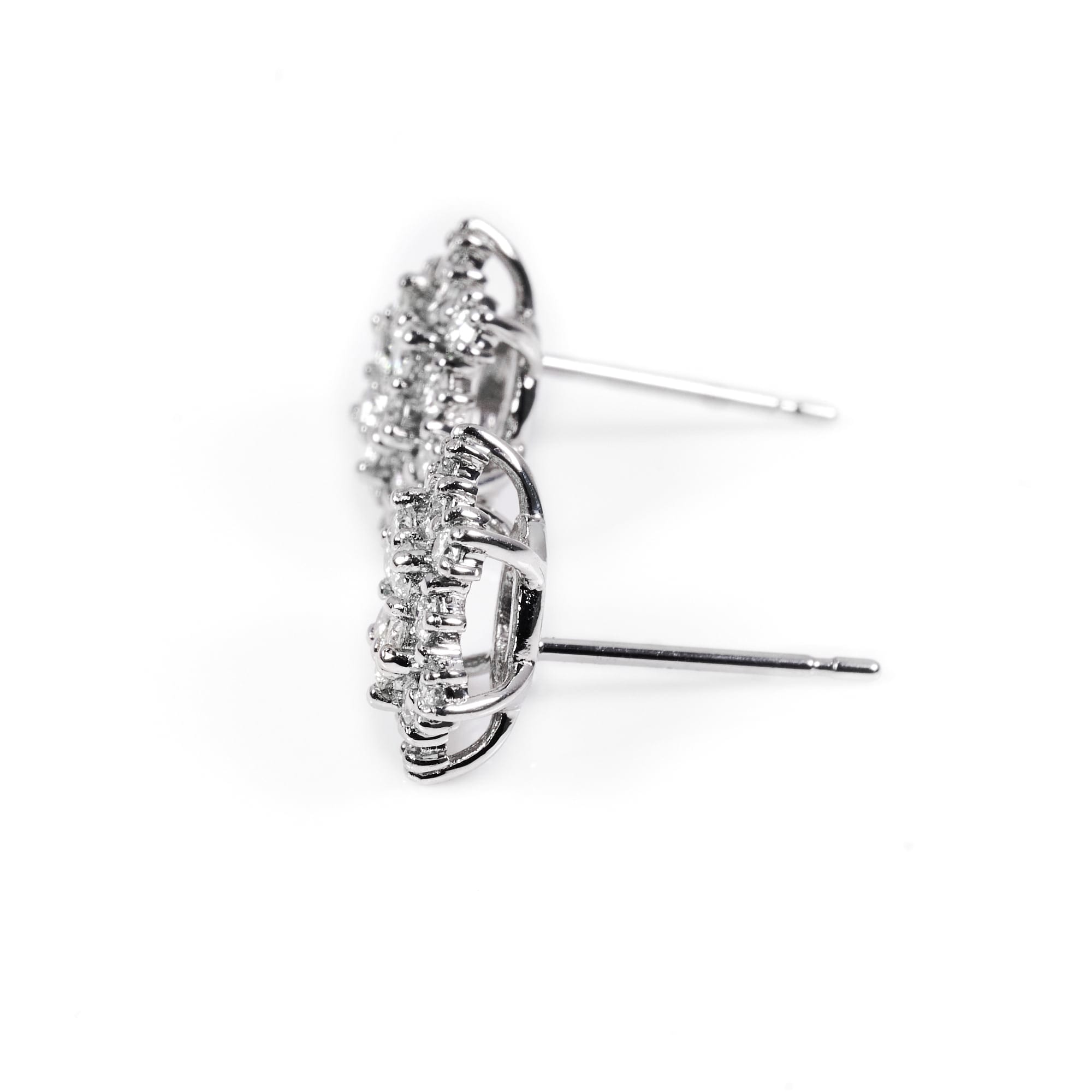 雪の結晶 パライバトルマリンPTピアス|A Jewelry Box 公式通販サイト