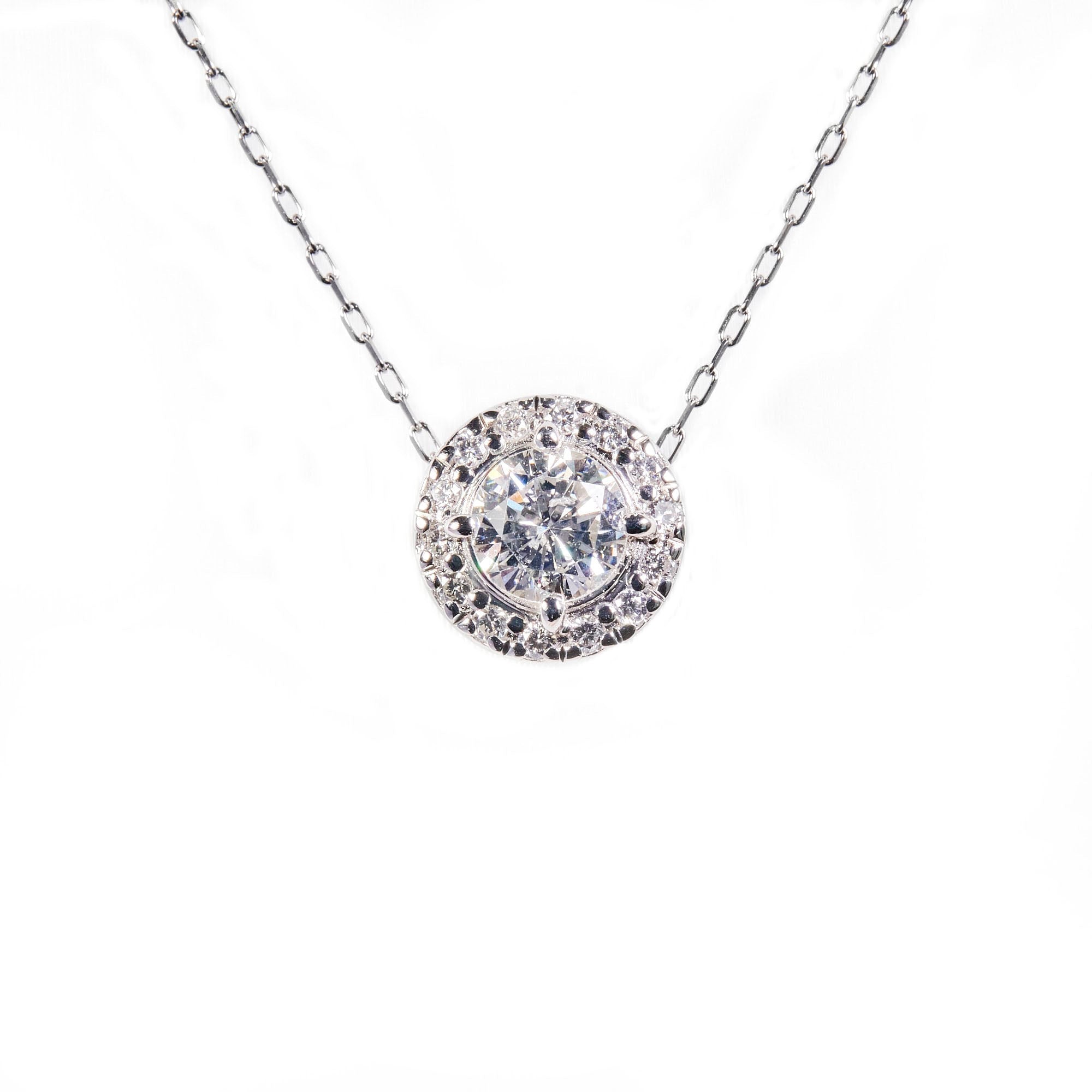 RO中石0.3ct-SI細取巻きダイヤモンドネックレス #1|A Jewelry Box 公式通販サイト