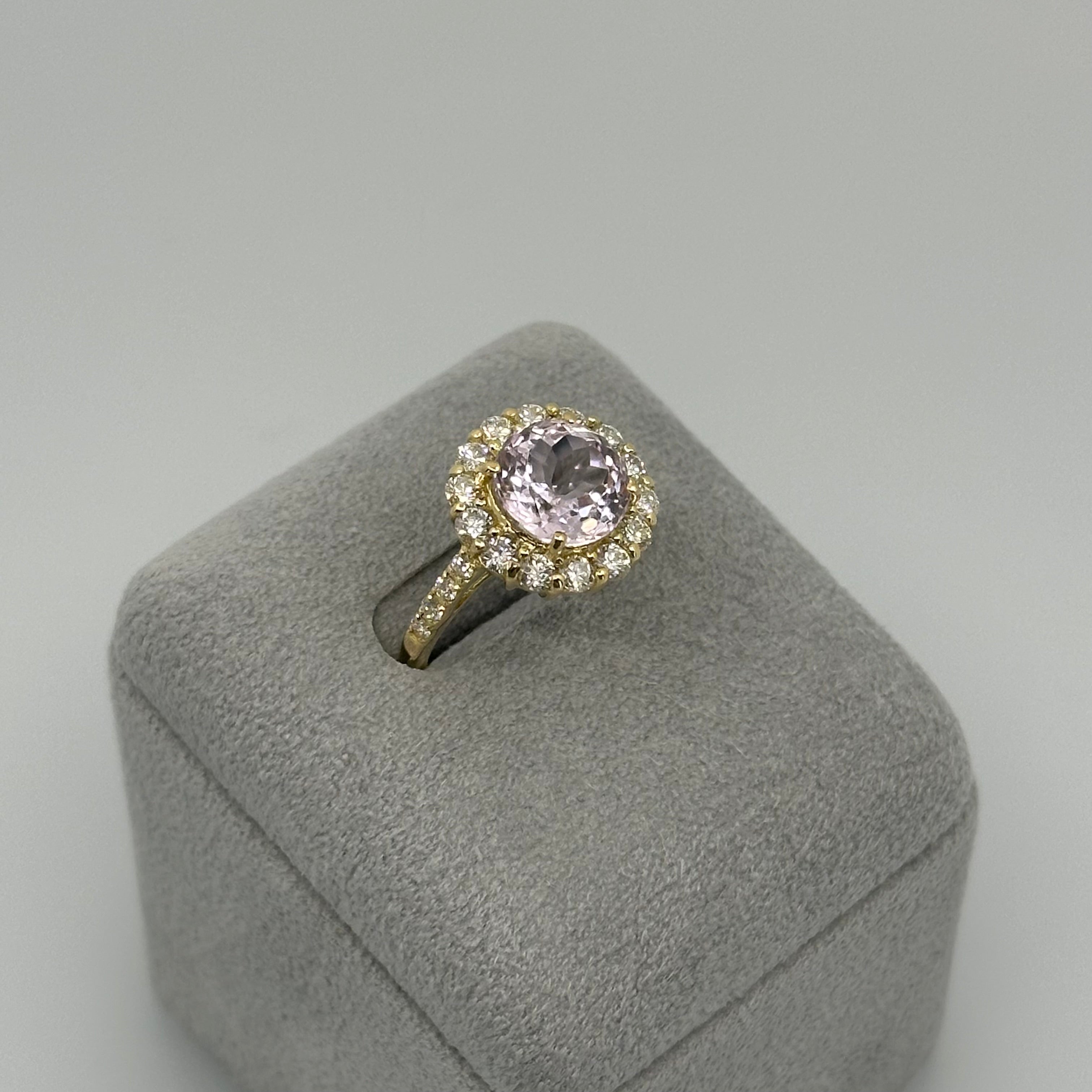 【2本限定/廃盤/まんまるちゃん】リング クンツァイト 中石3ct前後 RO|A Jewelry Box 公式通販サイト