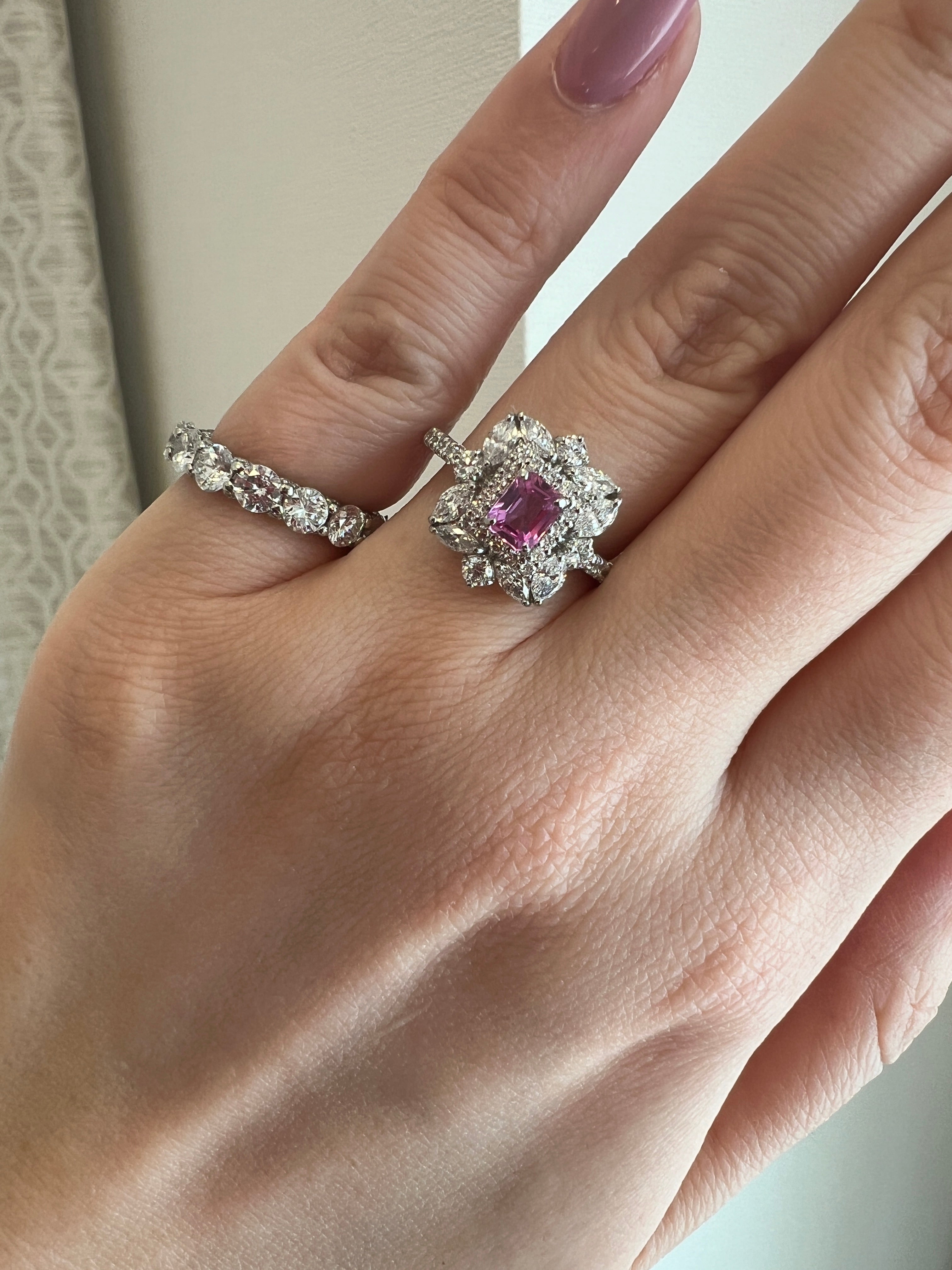 アラベスク ピンクサファイア|A Jewelry Box 公式通販サイト