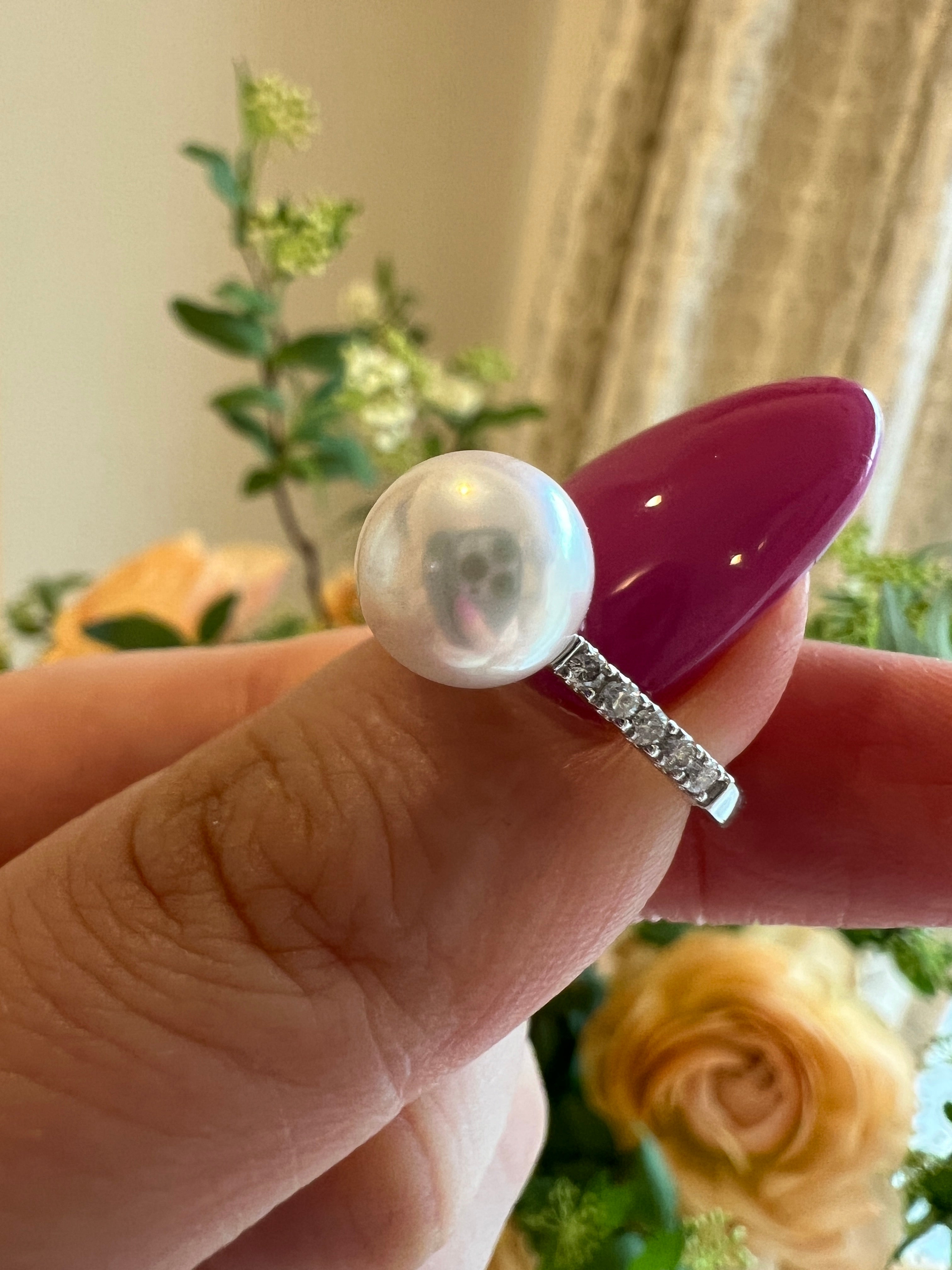 サンベリーナ エタニティ〜希少あこや真珠 8ミリ|A Jewelry Box 公式通販サイト