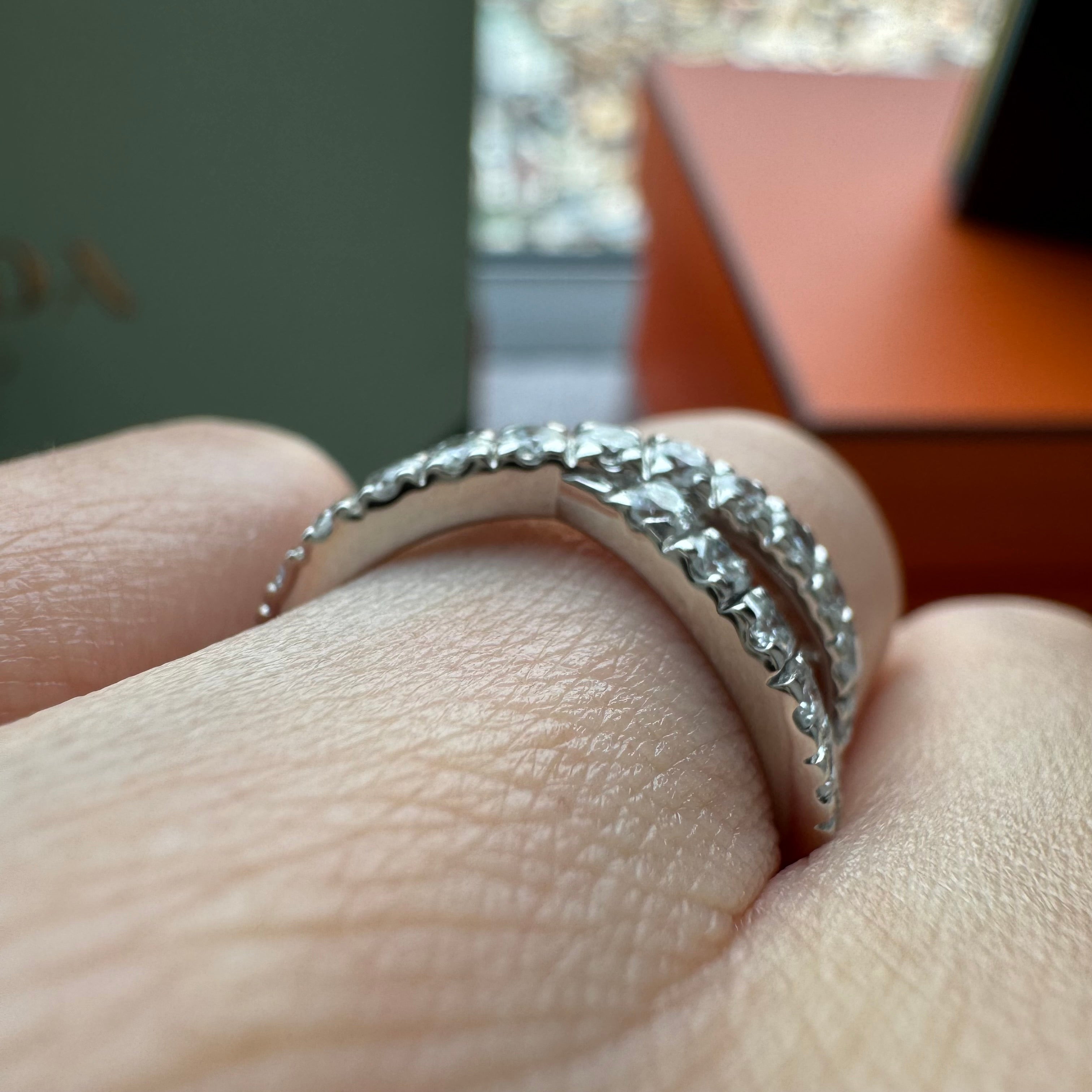 あひるインフィニティーリング D1.5ct前後 PT/K18YG/K18PG〜|A Jewelry Box 公式通販サイト