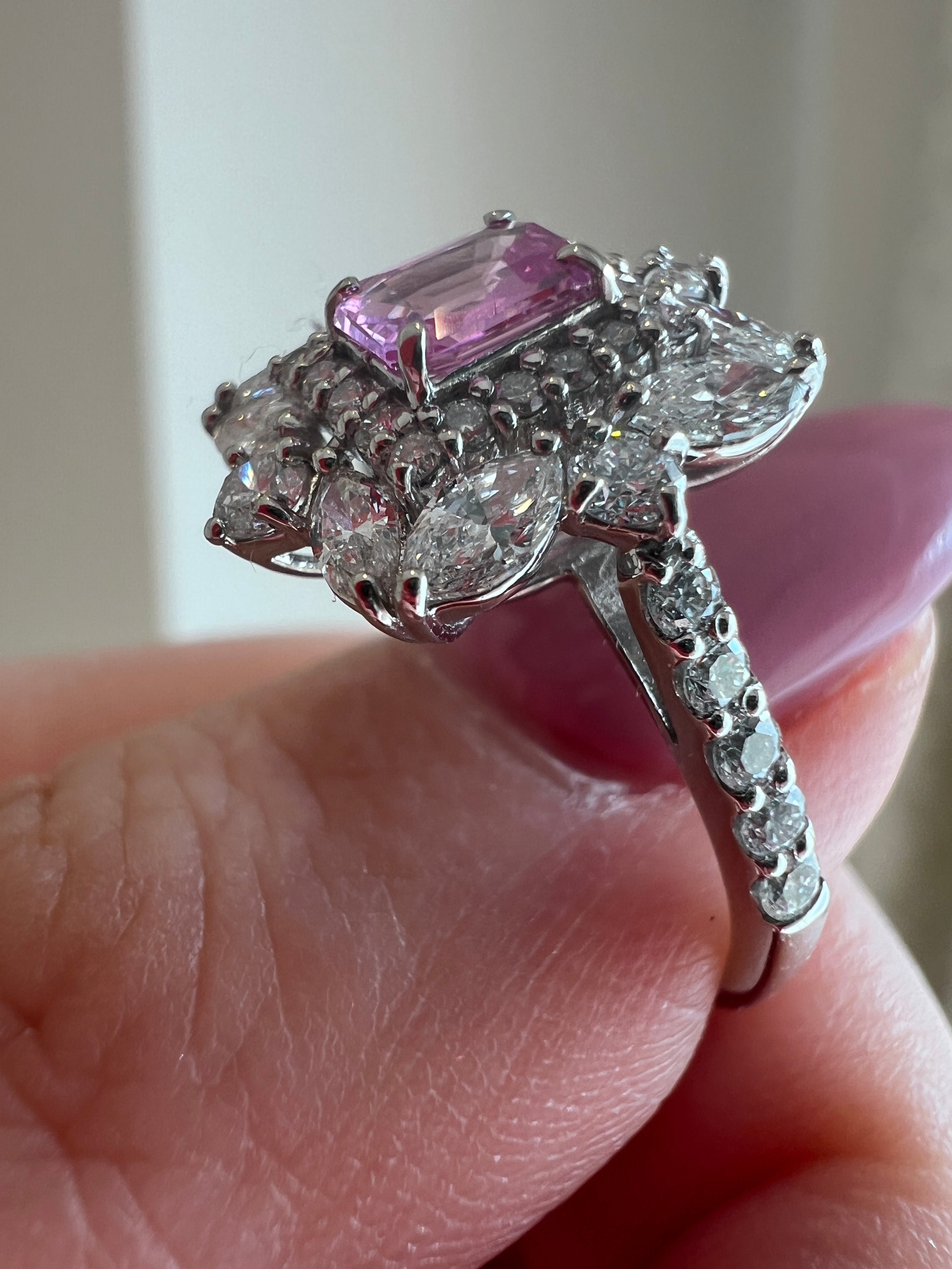 アラベスク ピンクサファイア|A Jewelry Box 公式通販サイト