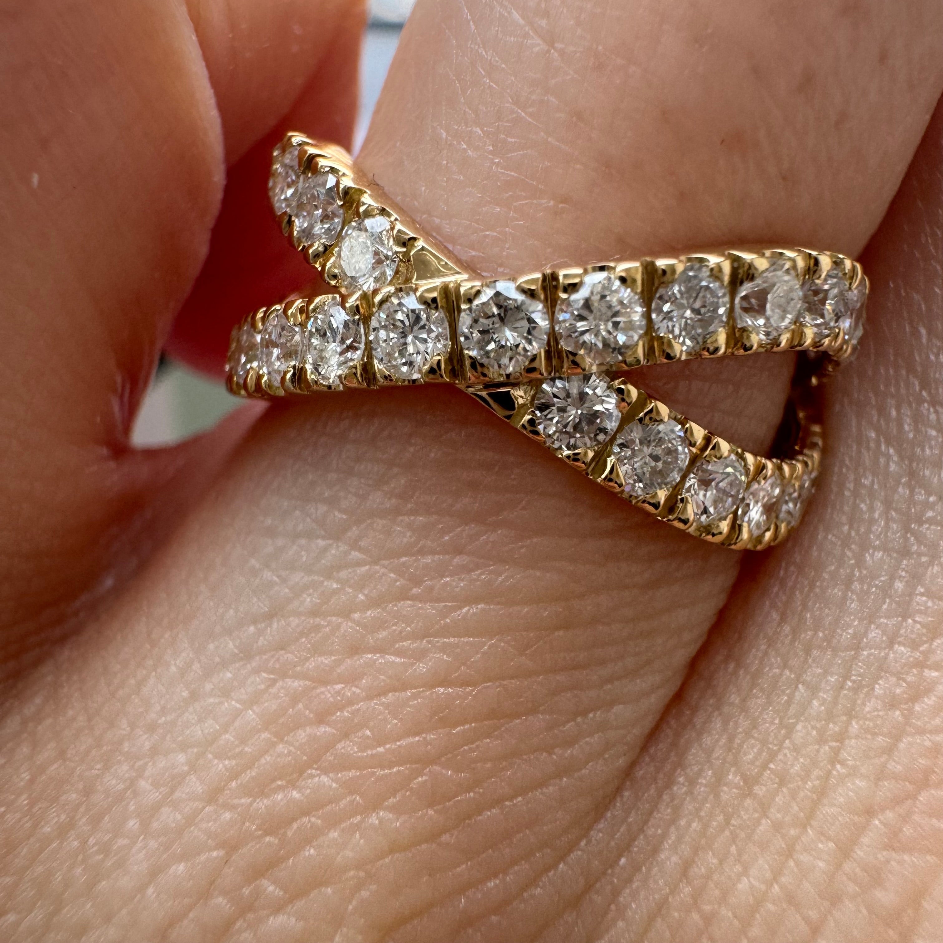 あひるインフィニティーリング D1.5ct前後 PT/K18YG/K18PG〜|A Jewelry Box 公式通販サイト