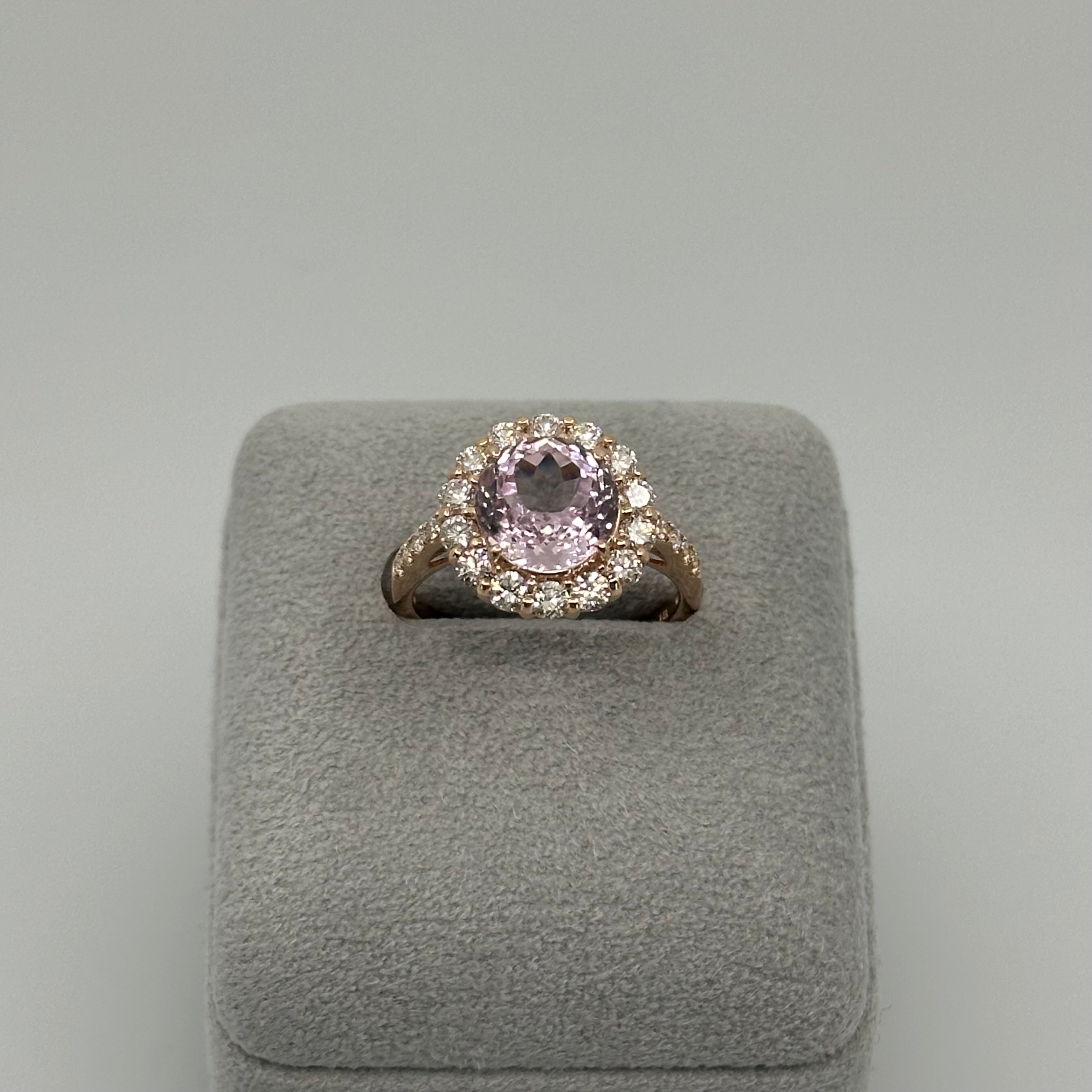 【2本限定/廃盤/まんまるちゃん】リング クンツァイト 中石3ct前後 RO|A Jewelry Box 公式通販サイト