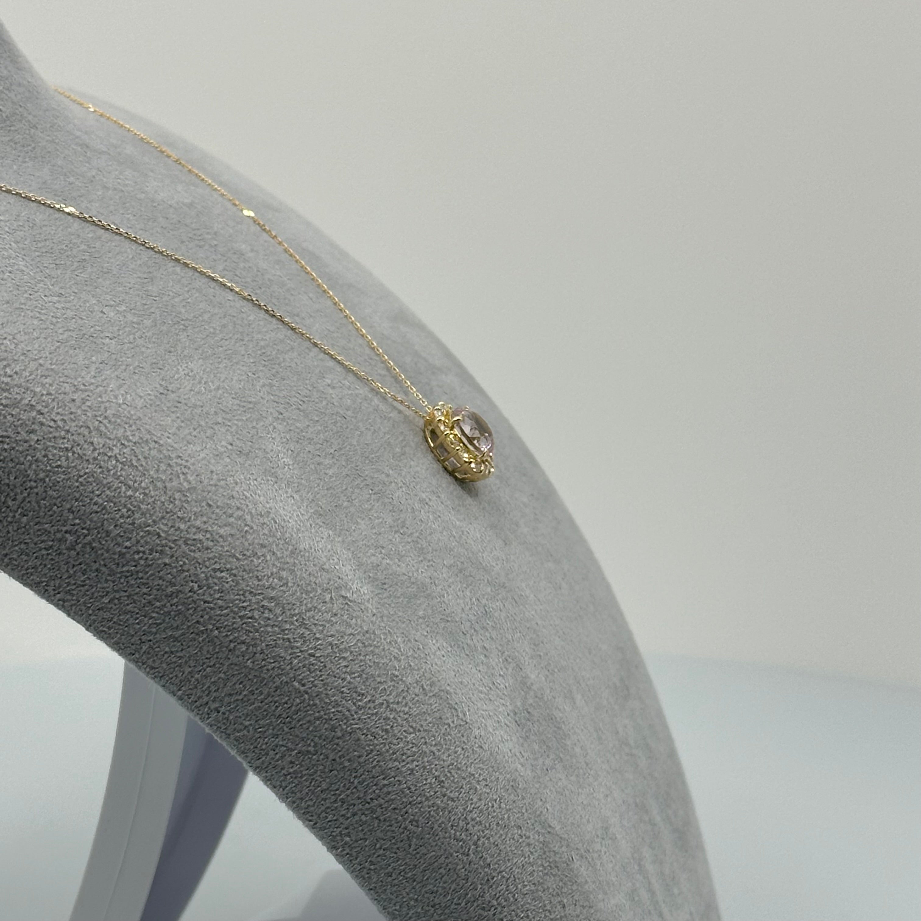 【2本限定/廃盤/まんまるちゃん】ネックレス クンツァイト 中石3ct前後 RO|A Jewelry Box 公式通販サイト