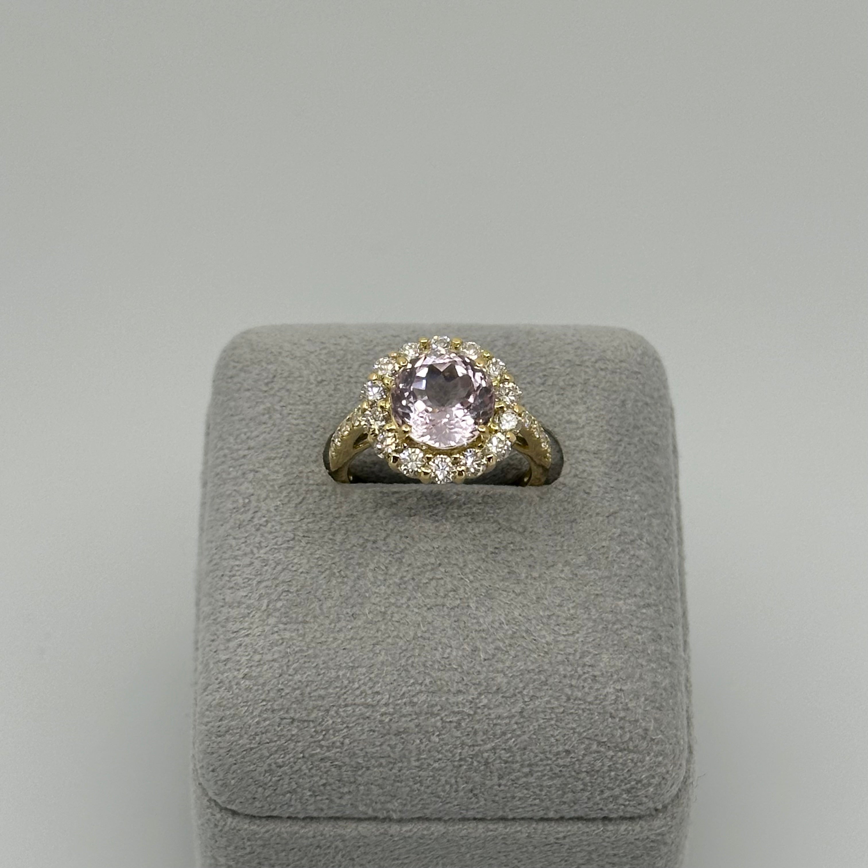 【2本限定/廃盤/まんまるちゃん】リング クンツァイト 中石3ct前後 RO|A Jewelry Box 公式通販サイト