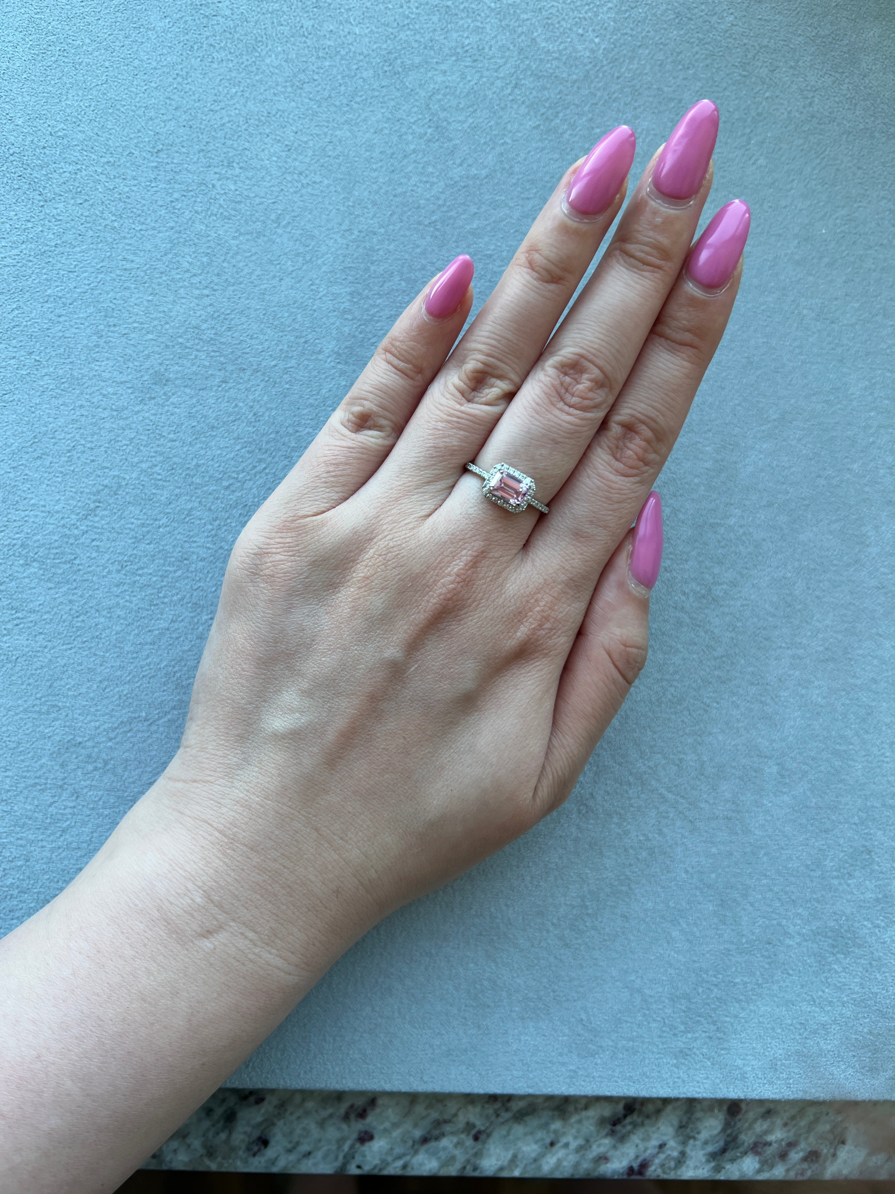 BABY BABY MADONNA クンツァイト/ペリドット 中石1ct前後 SQ リング|A Jewelry Box 公式通販サイト