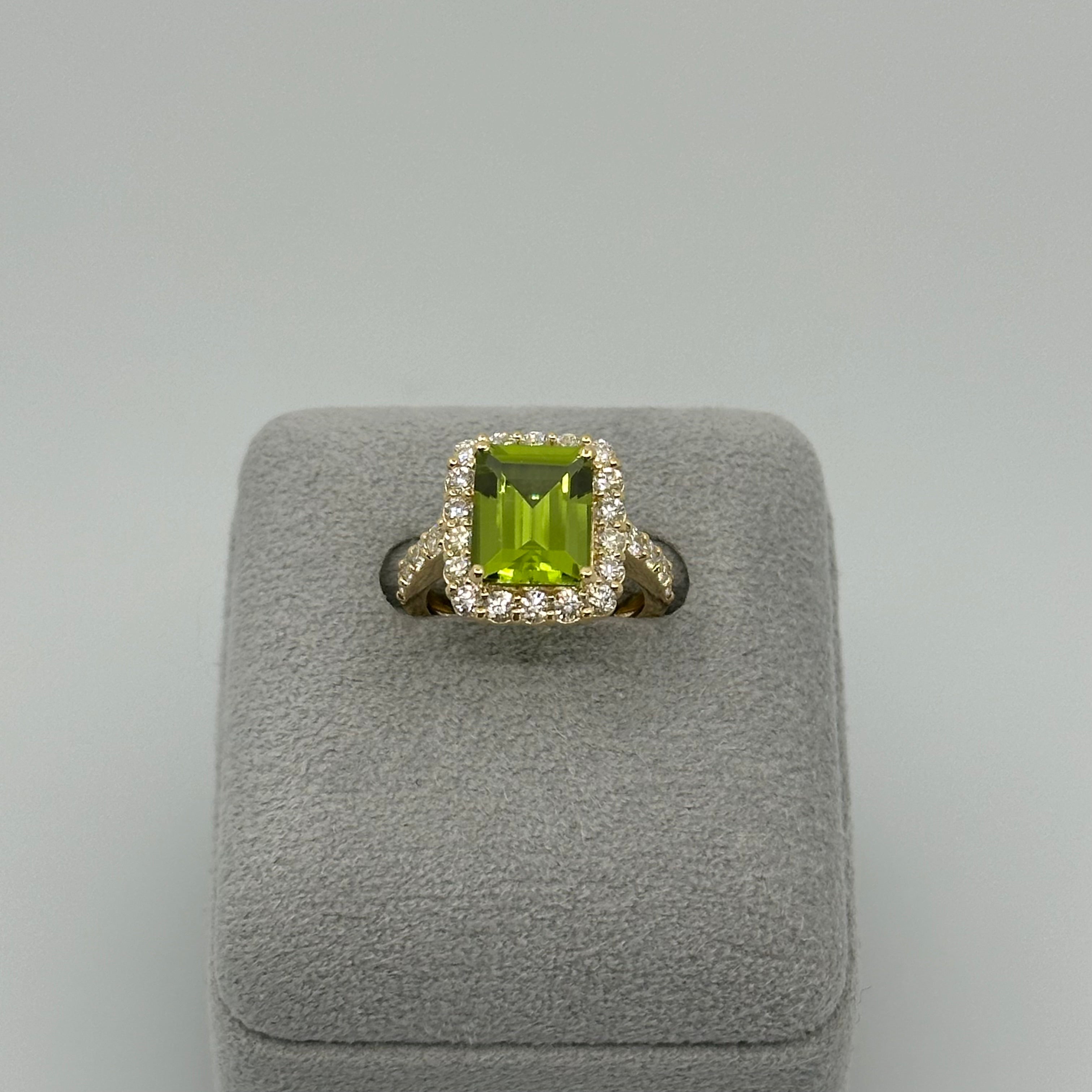 【チュチュの音色】リング ペリドット 中石3ct前後 SQ|A Jewelry Box 公式通販サイト