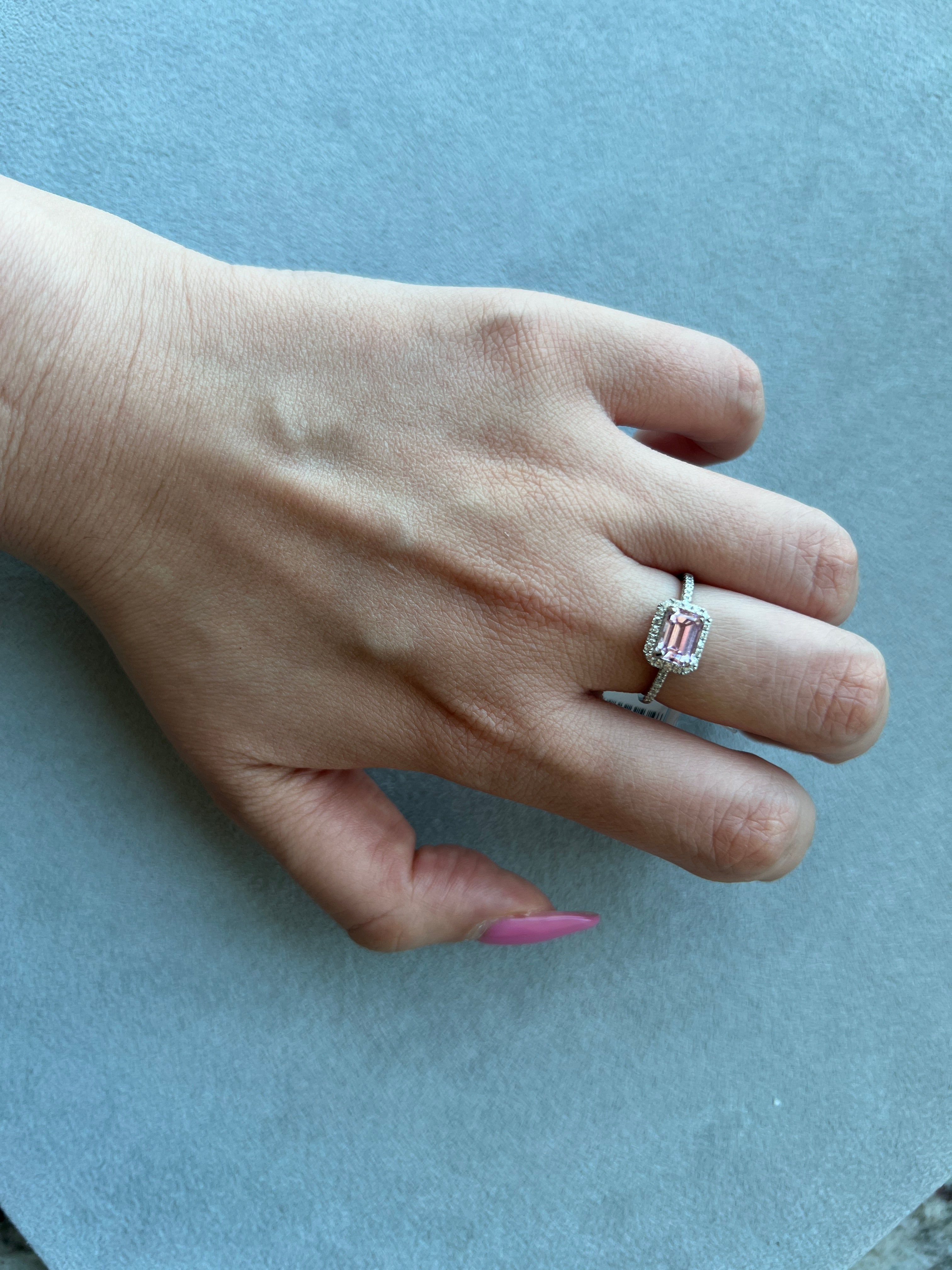 BABY BABY MADONNA クンツァイト/ペリドット 中石1ct前後 SQ リング|A Jewelry Box 公式通販サイト