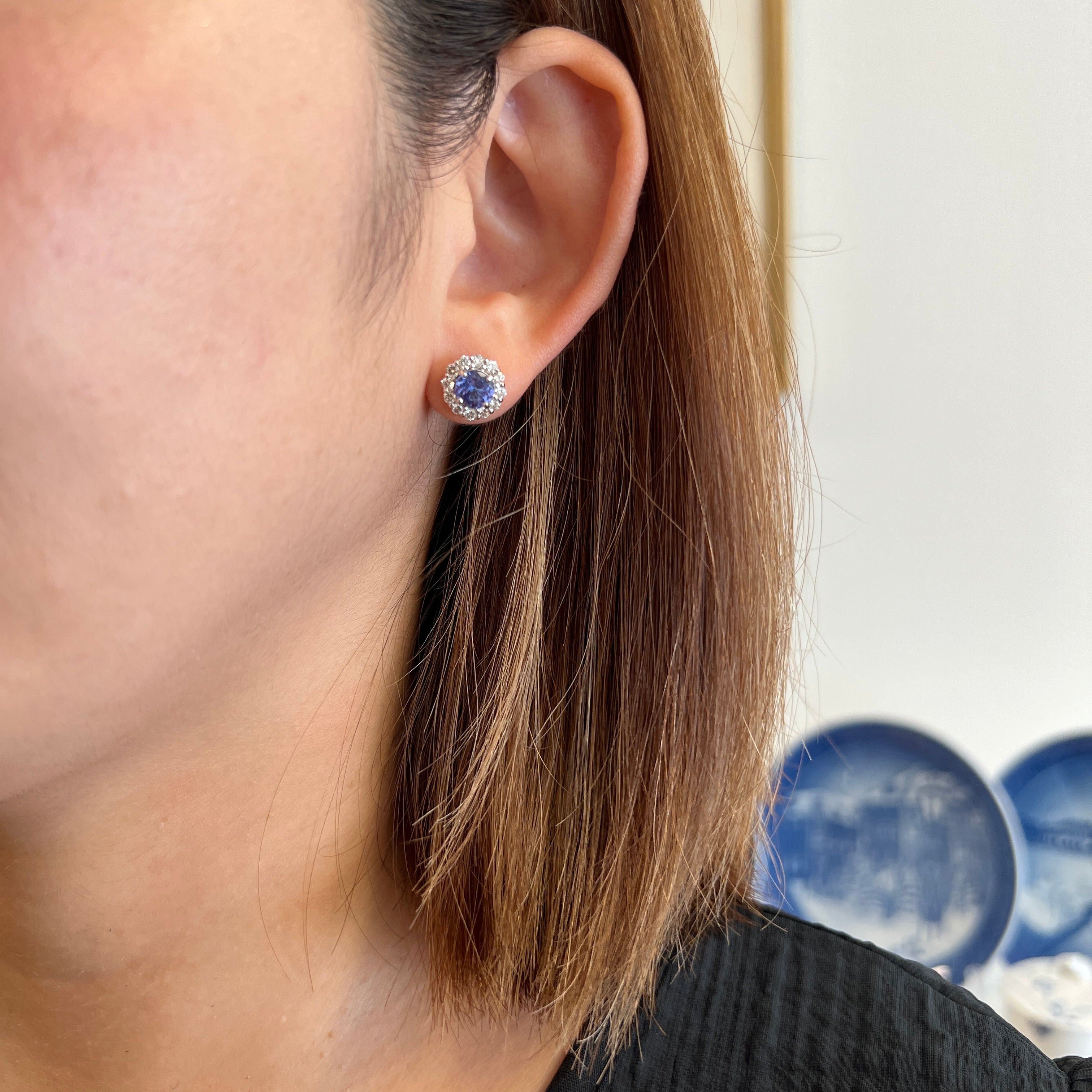 OV タンザナイト ピアス2|A Jewelry Box 公式通販サイト