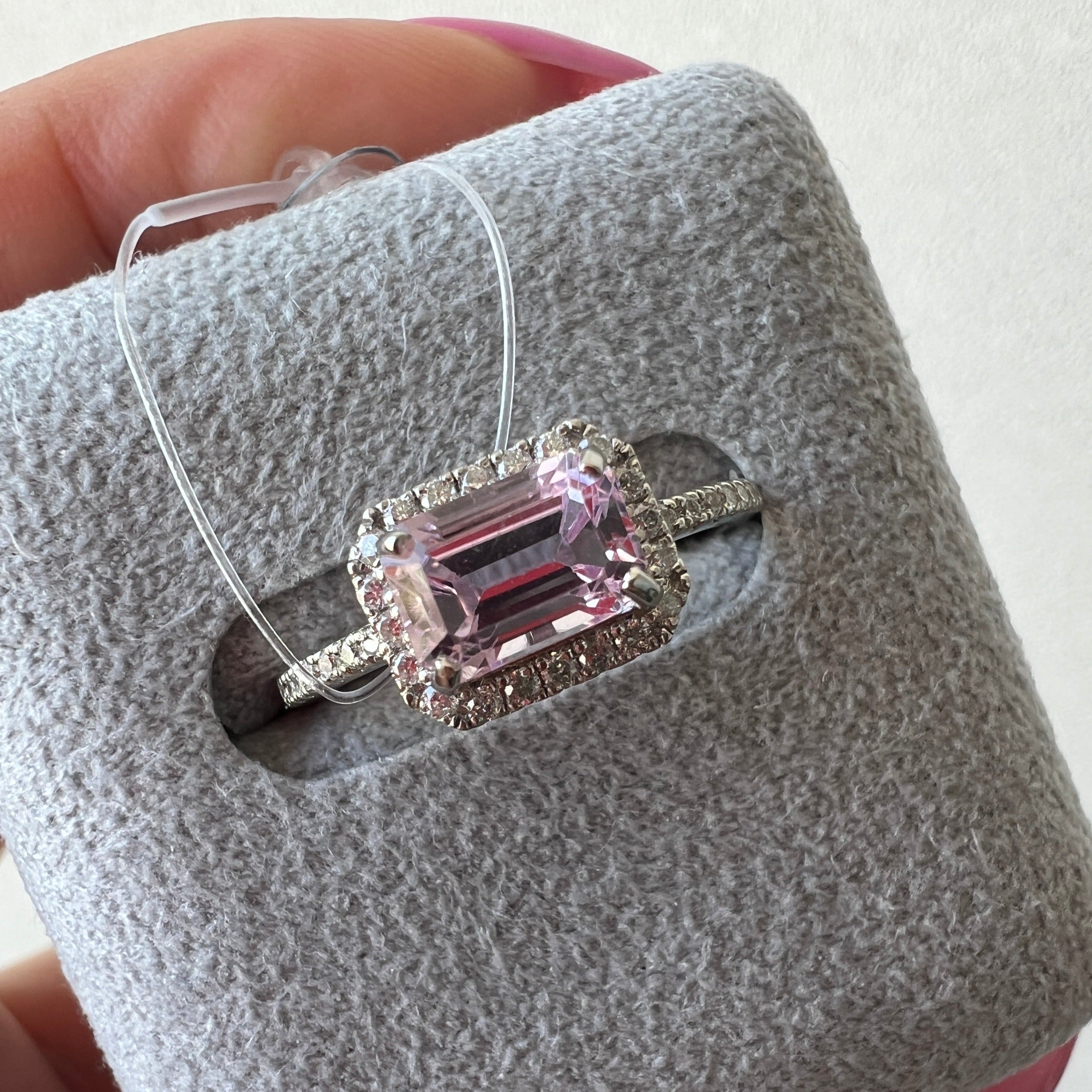 BABY BABY MADONNA クンツァイト/ペリドット 中石1ct前後 SQ リング|A Jewelry Box 公式通販サイト