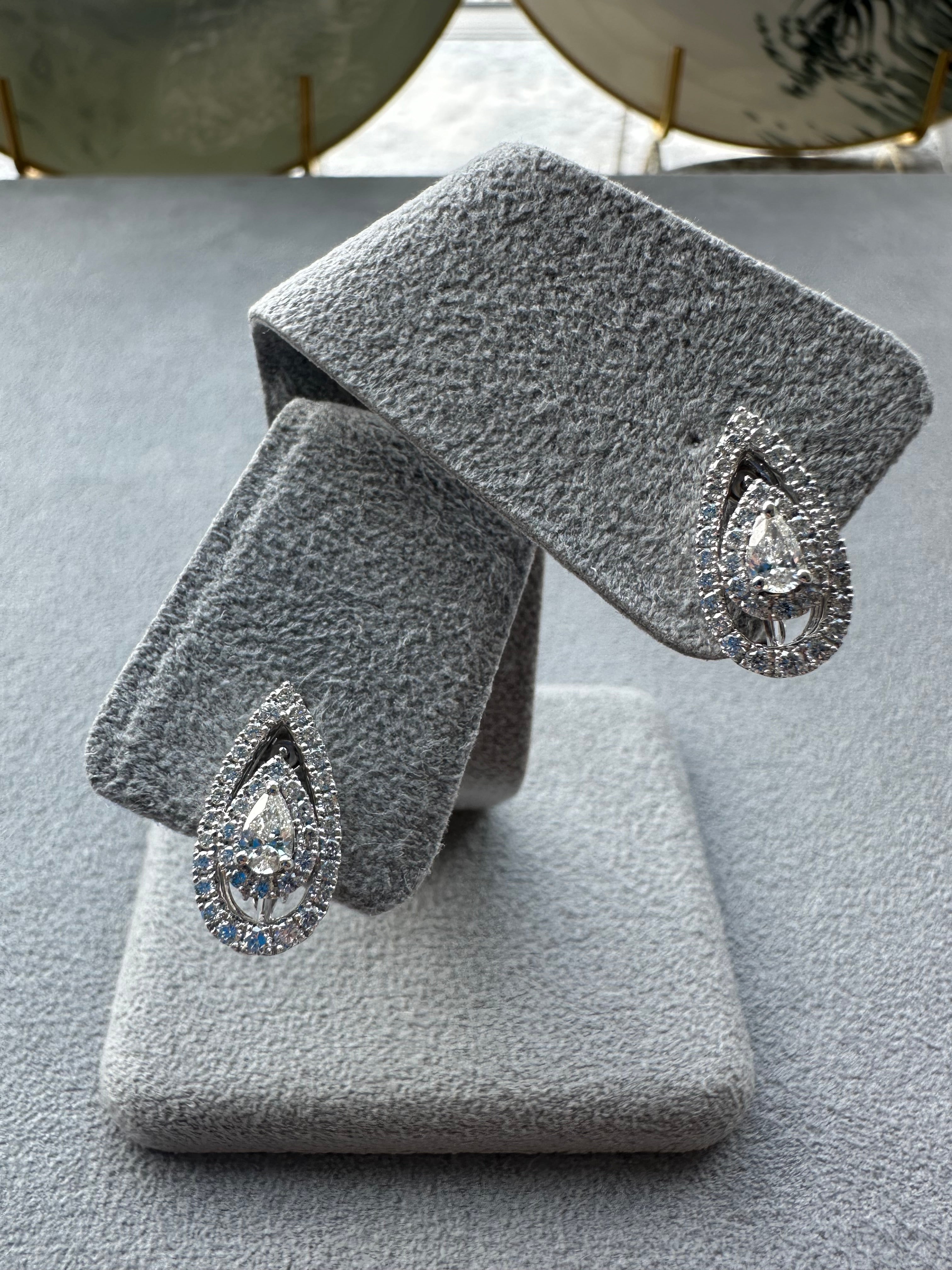 新作 ブランシェ 中石0.18CT前後×2 PS ピアス〜G SI保証 ノーソート|A Jewelry Box 公式通販サイト