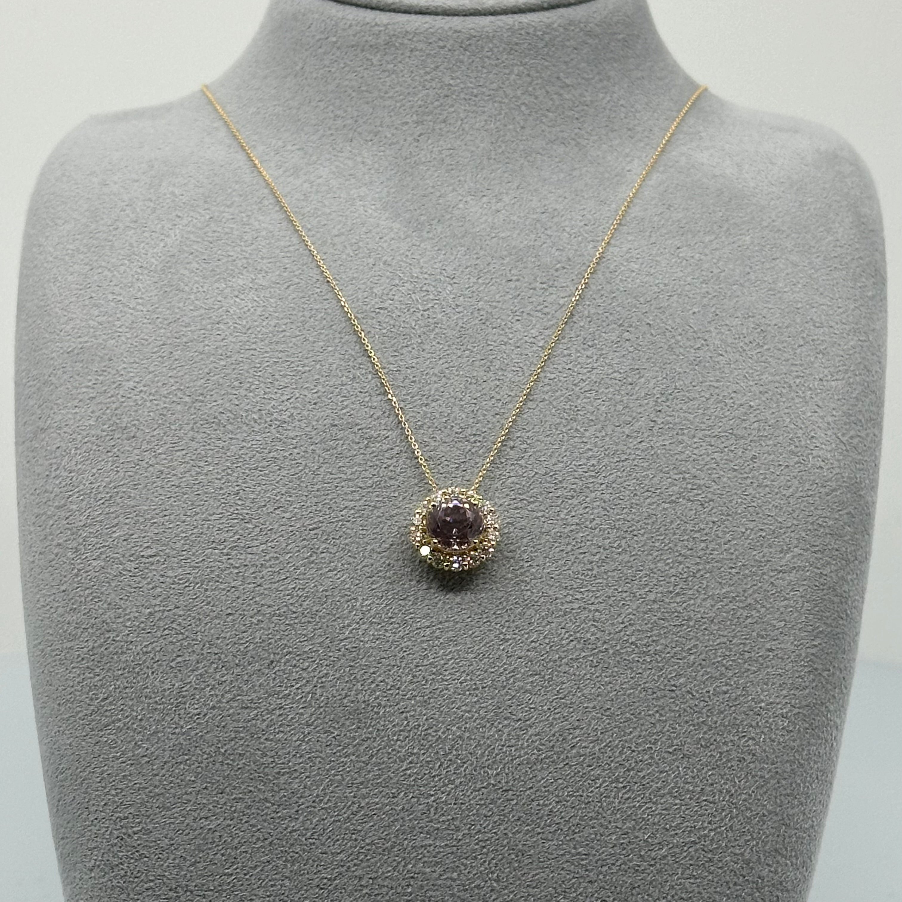 【2本限定/廃盤/まんまるちゃん】ネックレス クンツァイト 中石3ct前後 RO|A Jewelry Box 公式通販サイト