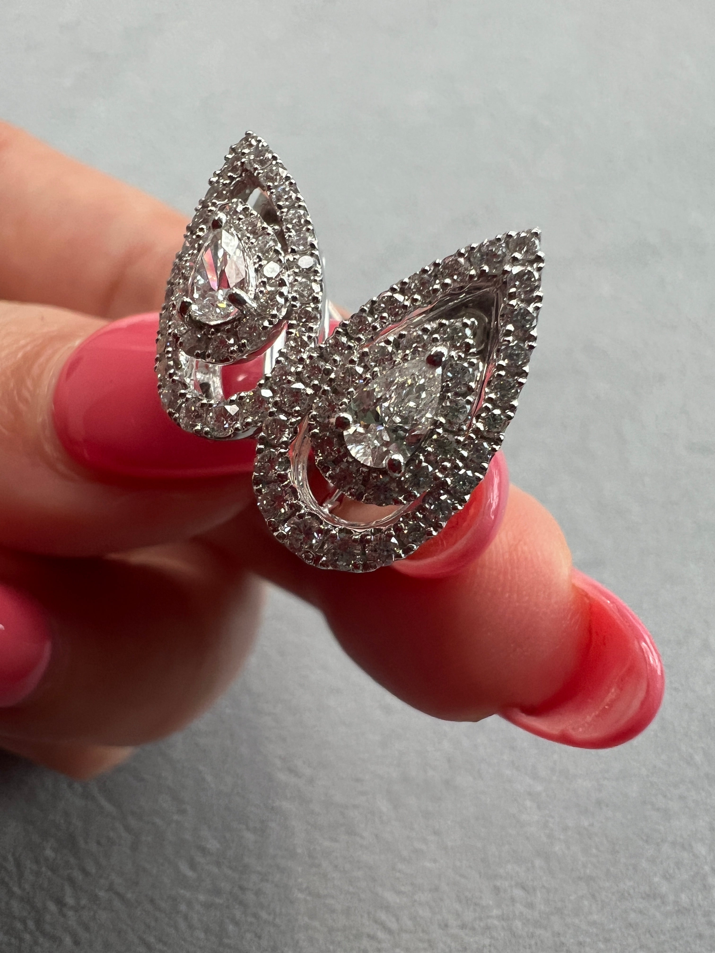 新作 ブランシェ 中石0.18CT前後×2 PS ピアス〜G SI保証 ノーソート|A Jewelry Box 公式通販サイト