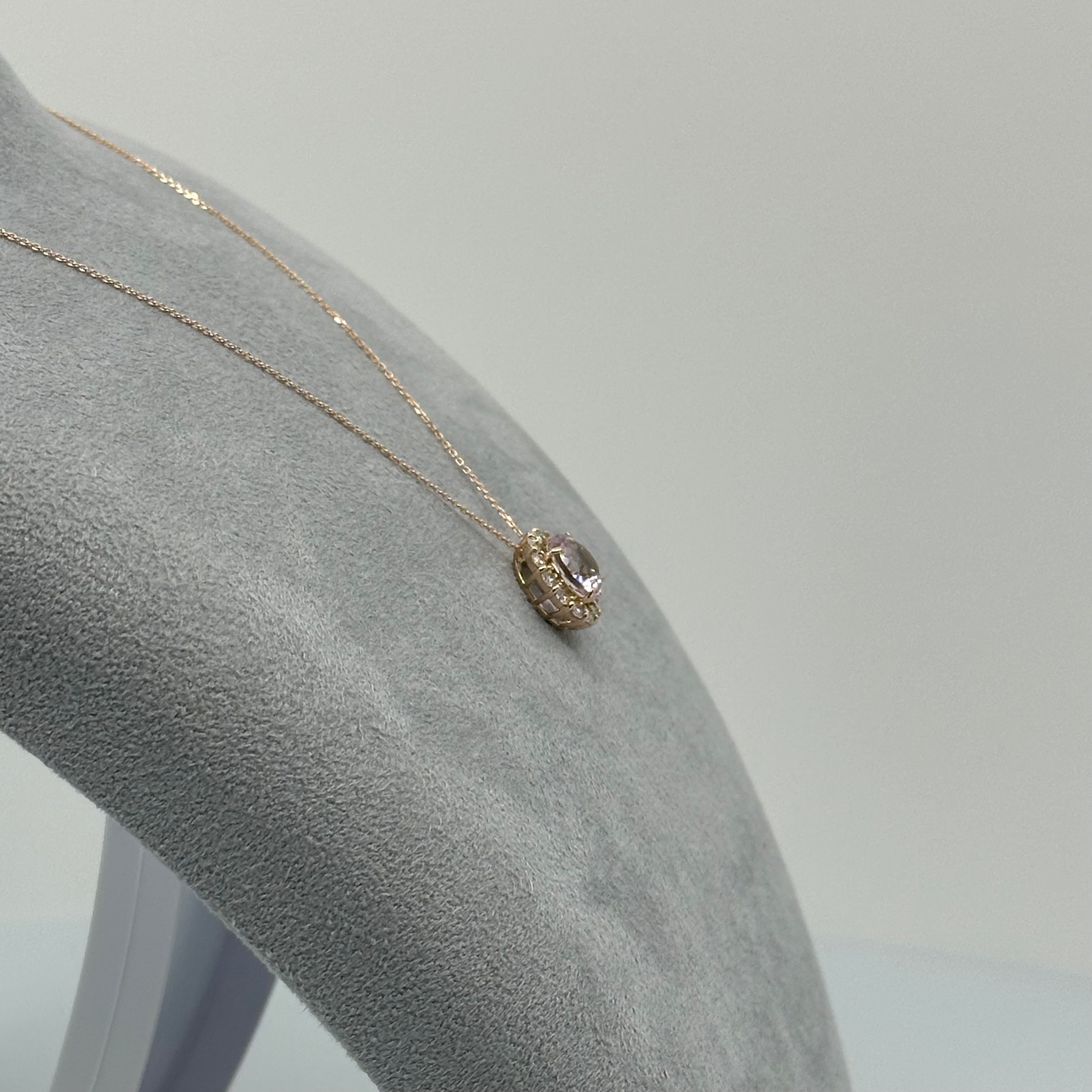 【2本限定/廃盤/まんまるちゃん】ネックレス クンツァイト 中石3ct前後 RO|A Jewelry Box 公式通販サイト