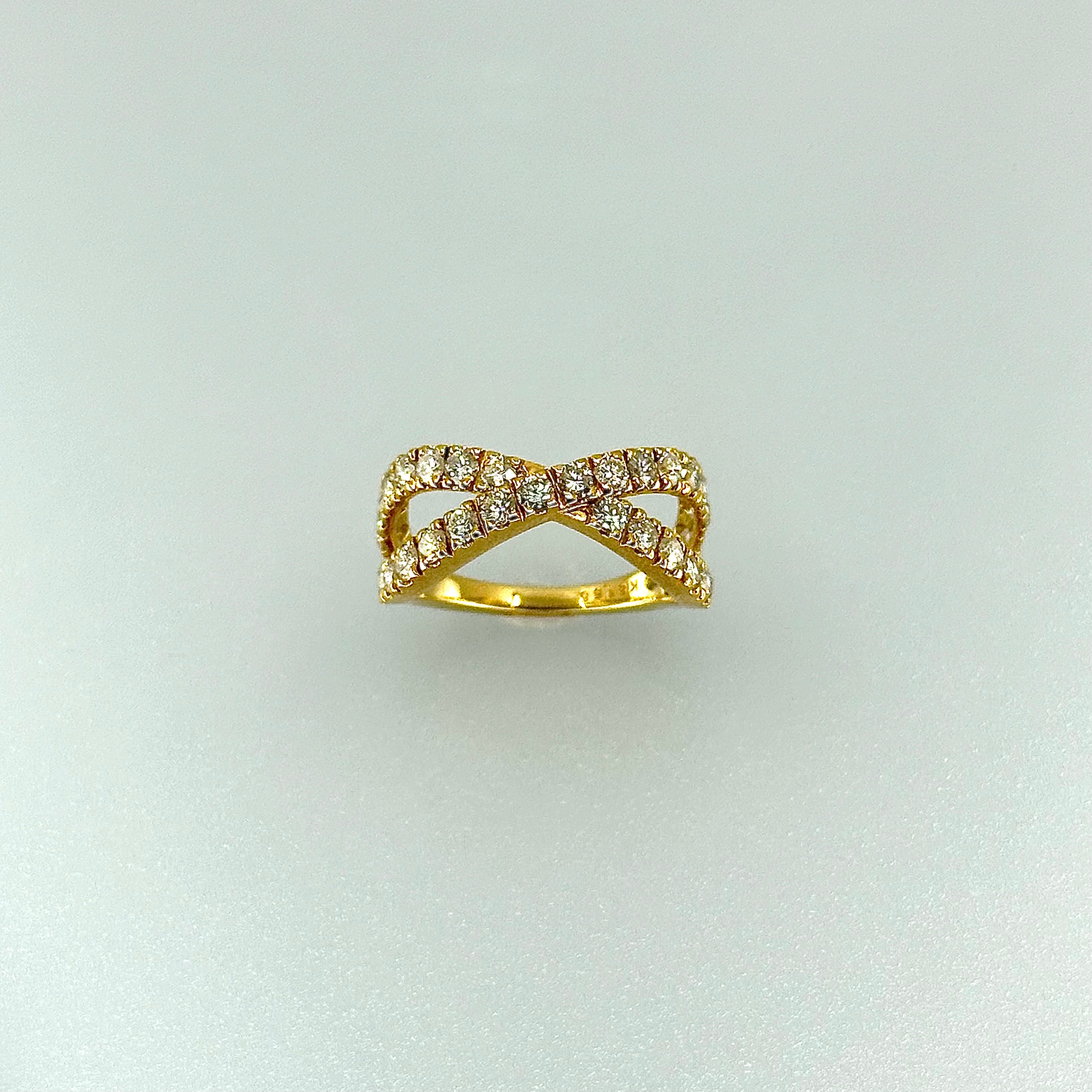 あひるインフィニティーリング D1.5ct前後 PT/K18YG/K18PG〜|A Jewelry Box 公式通販サイト