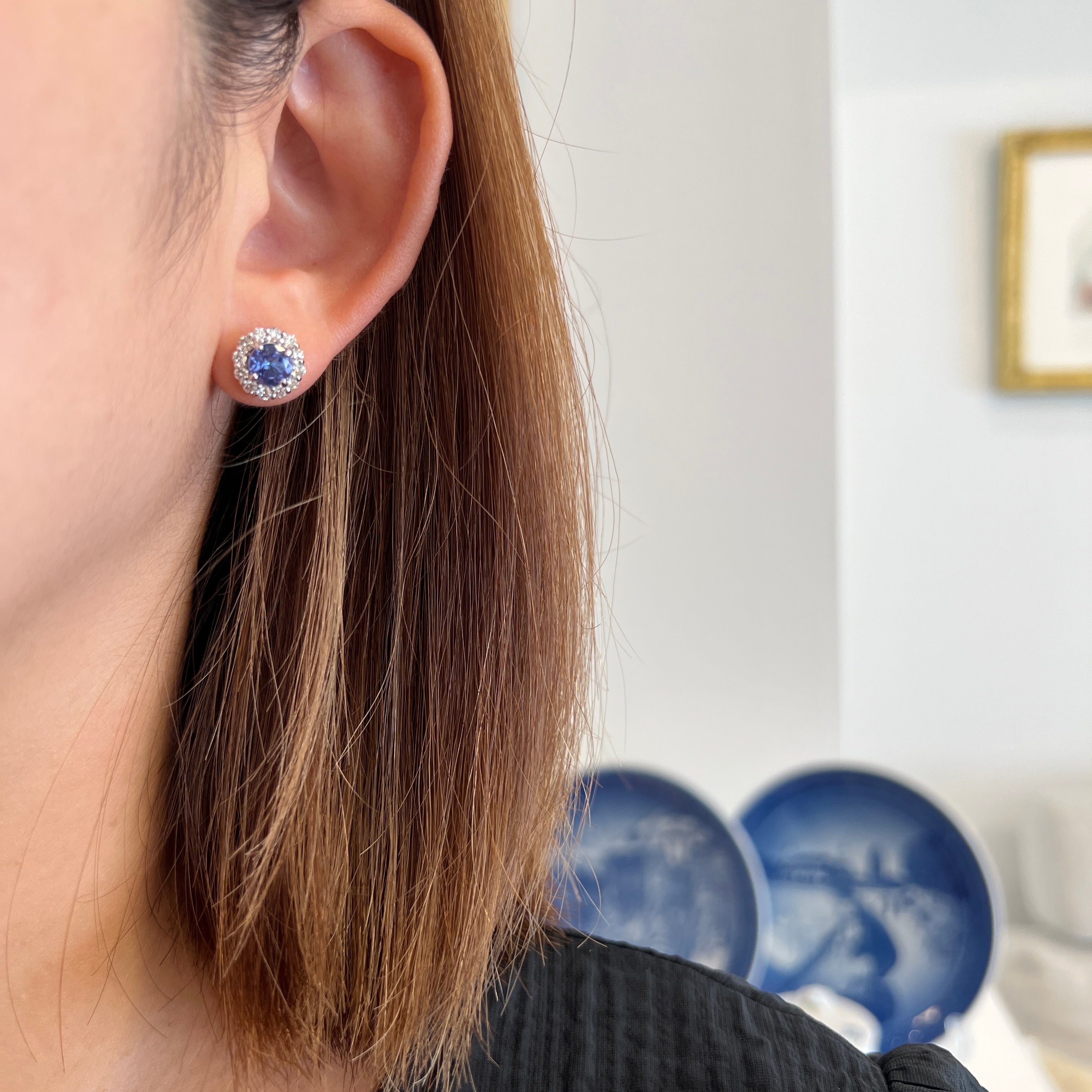 OV タンザナイト ピアス2|A Jewelry Box 公式通販サイト