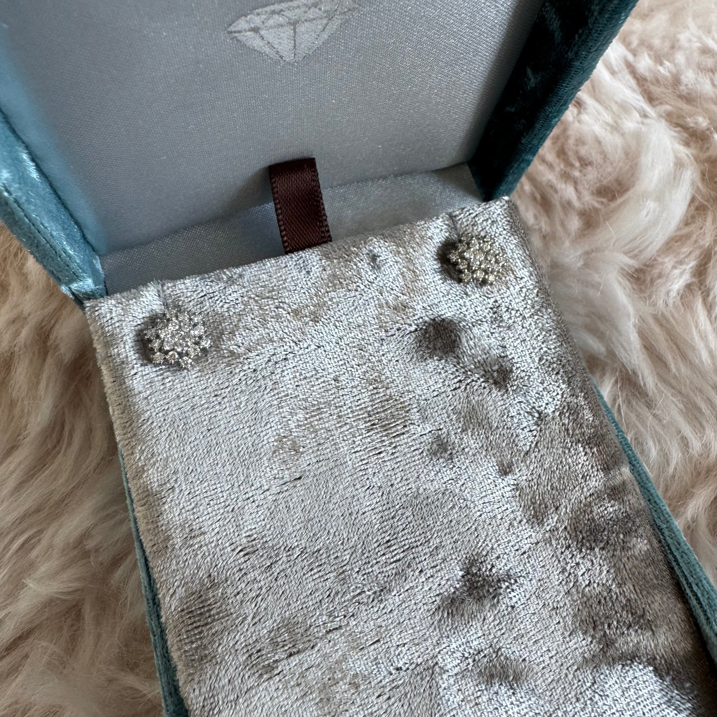 雪の結晶ピアス D 0.3ct 前後×2|A Jewelry Box 公式通販サイト