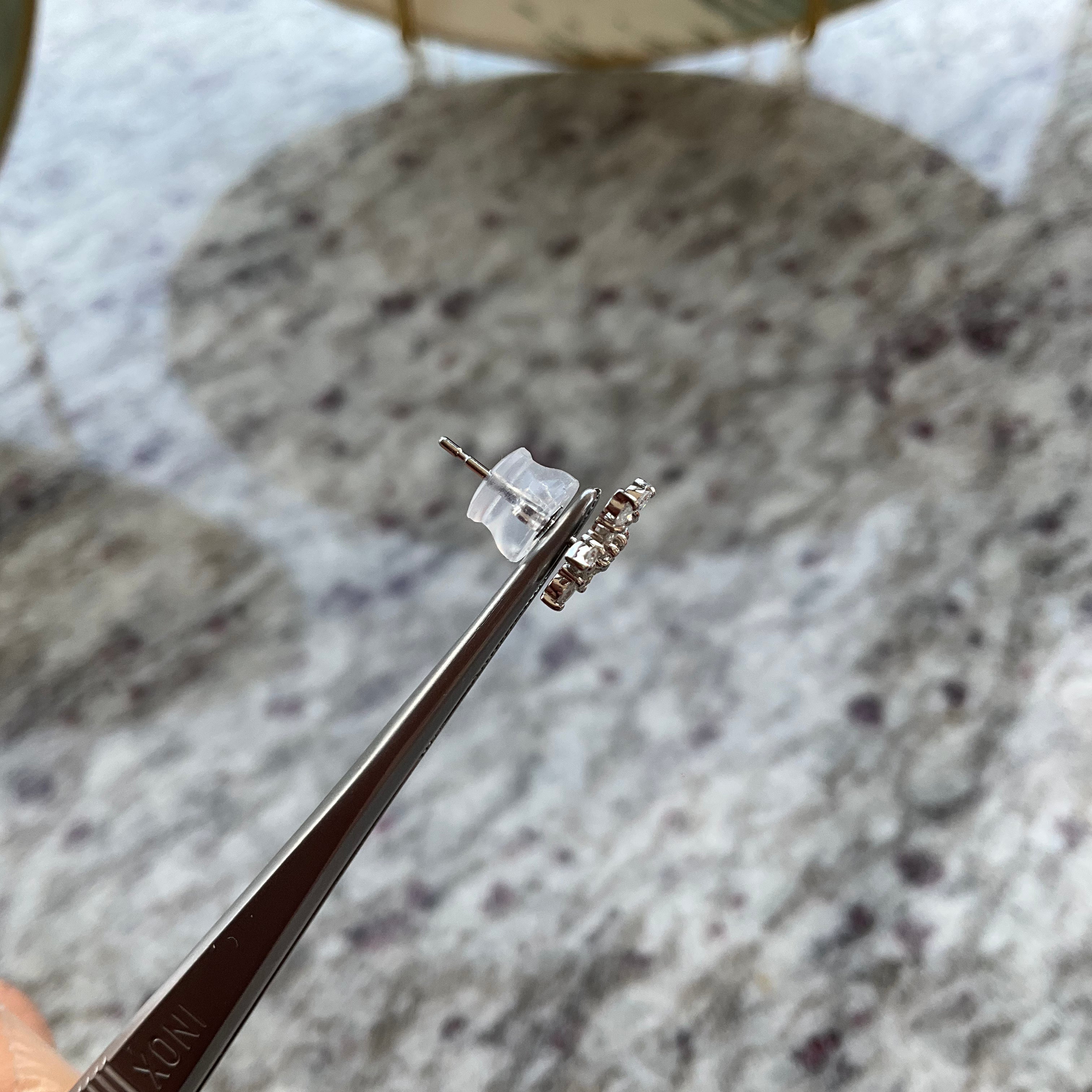 雪の結晶みたいなシンプルピアス ダイヤ(0.2ct×2)|A Jewelry Box 公式通販サイト