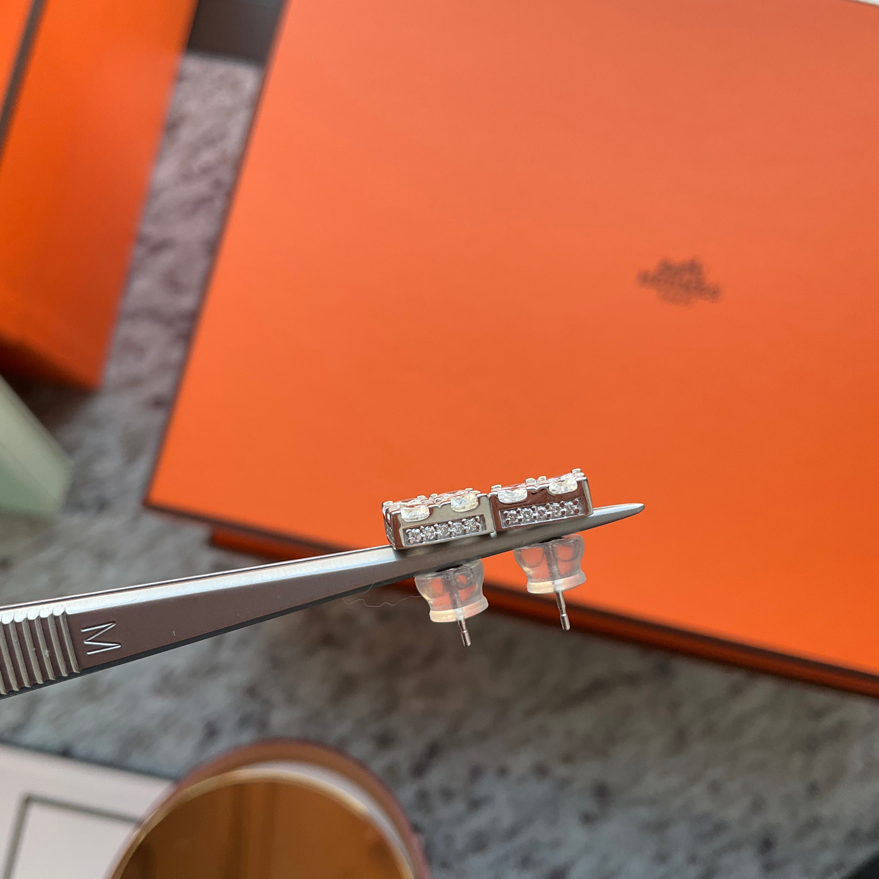 ワッフルピアス D0.9ct×2前後 SQ K18YG/K18WG/K18PG|A Jewelry Box 公式通販サイト