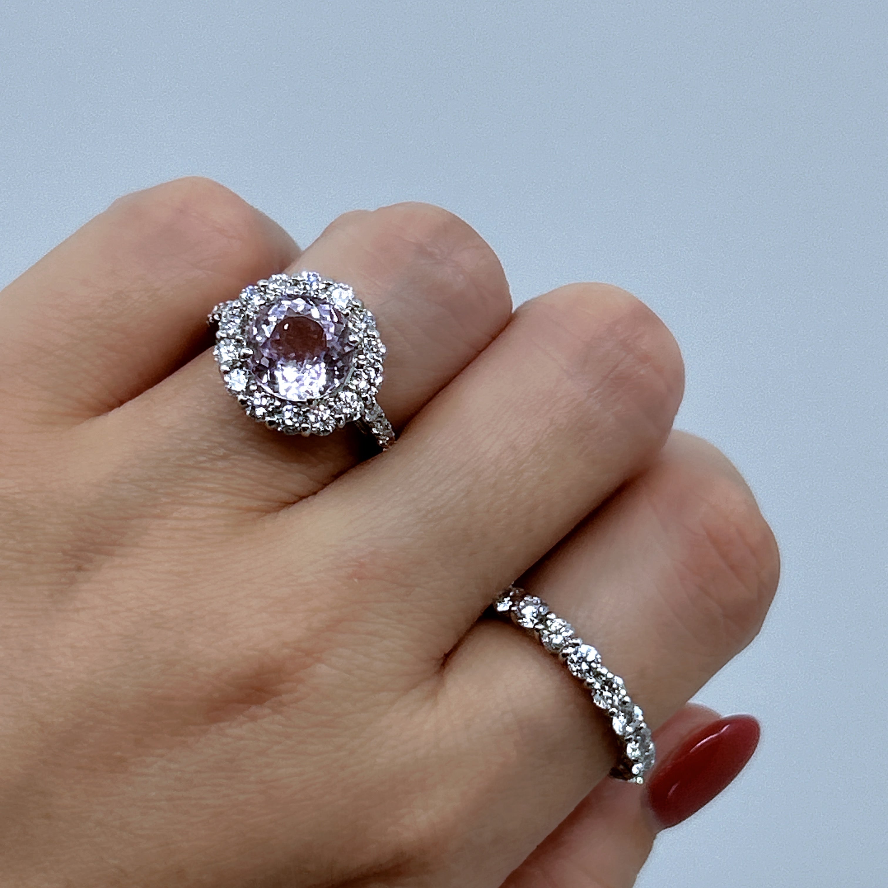 【2本限定/廃盤/まんまるちゃん】リング クンツァイト 中石3ct前後 RO|A Jewelry Box 公式通販サイト