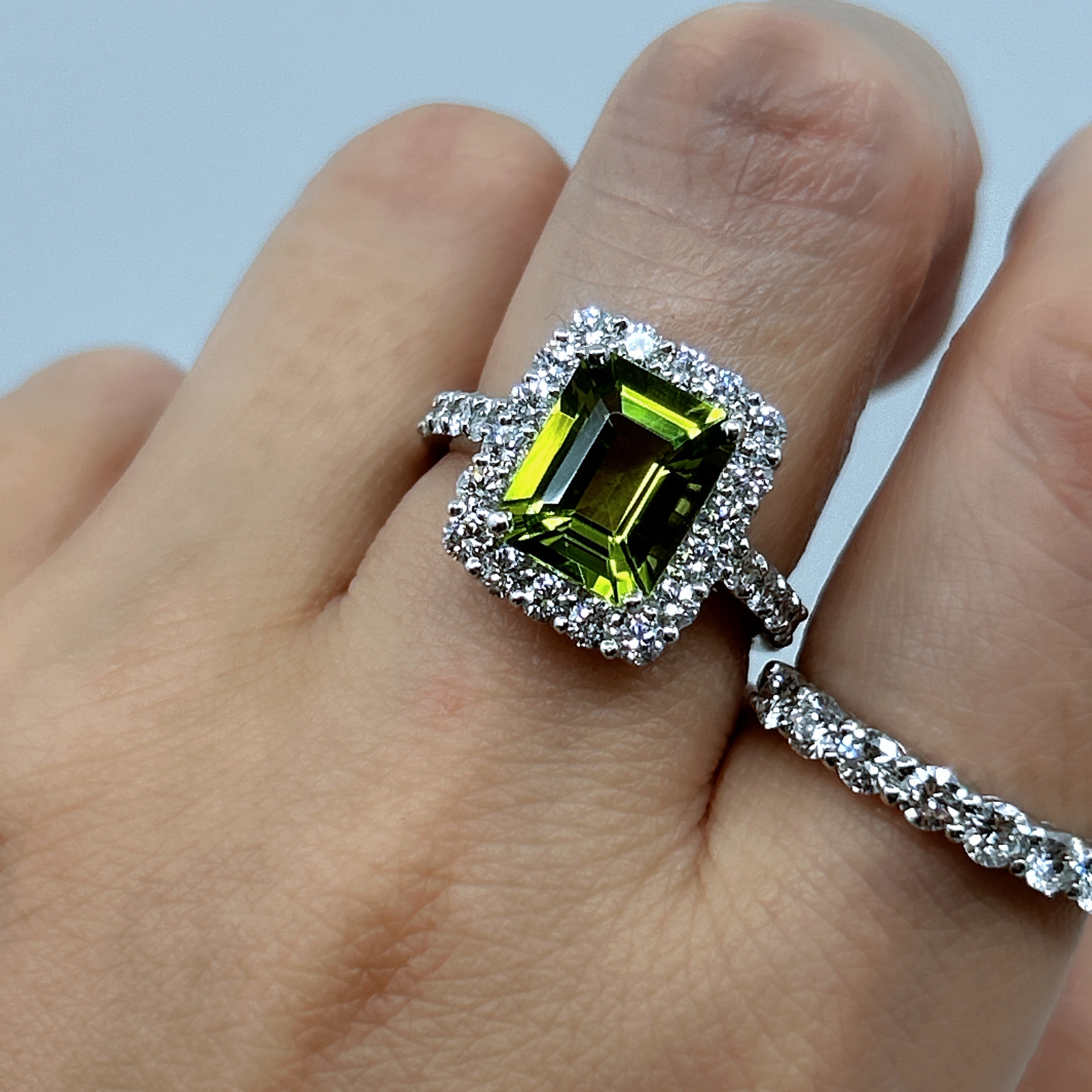 【チュチュの音色】リング ペリドット 中石3ct前後 SQ|A Jewelry Box 公式通販サイト