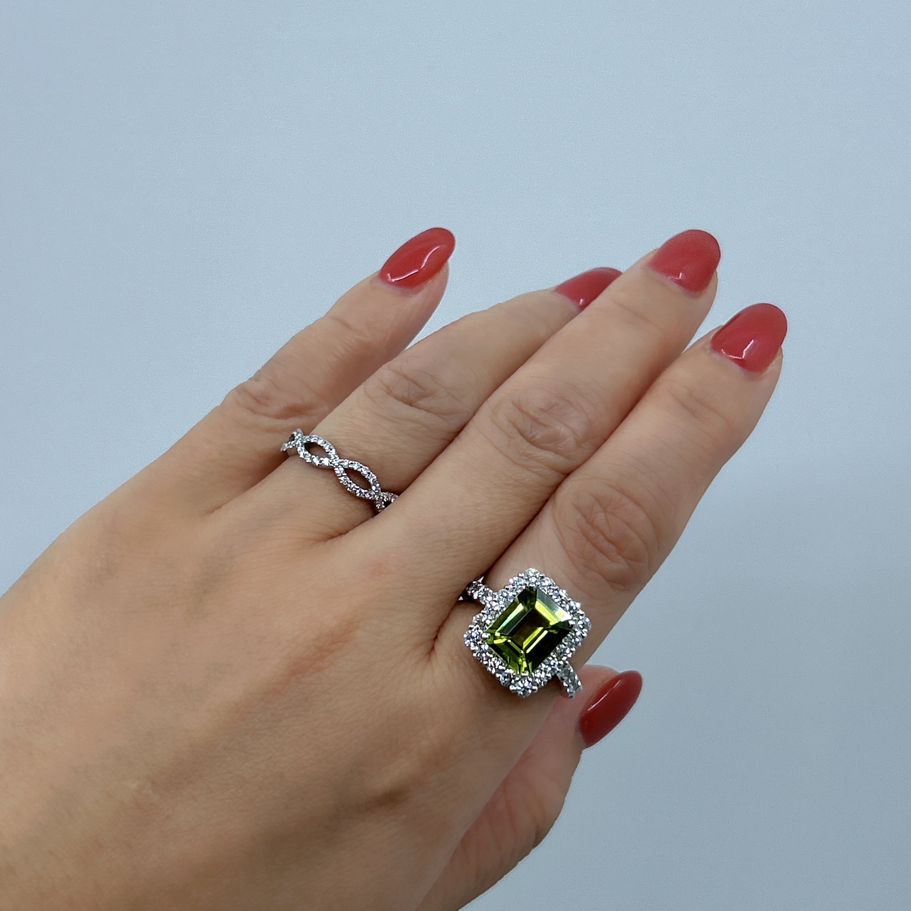 【チュチュの音色】リング ペリドット 中石3ct前後 SQ|A Jewelry Box 公式通販サイト