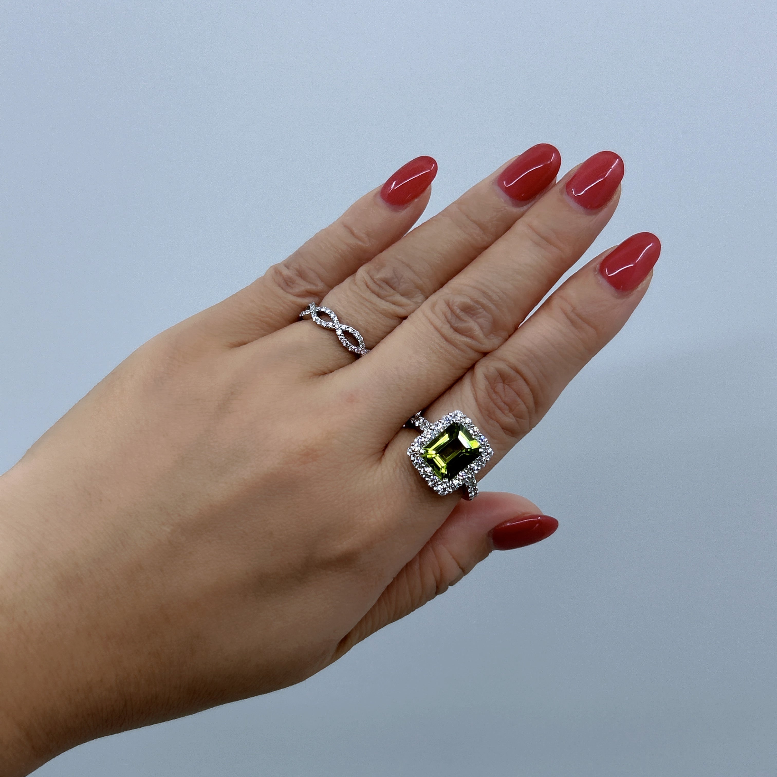 【チュチュの音色】リング ペリドット 中石3ct前後 SQ|A Jewelry Box 公式通販サイト