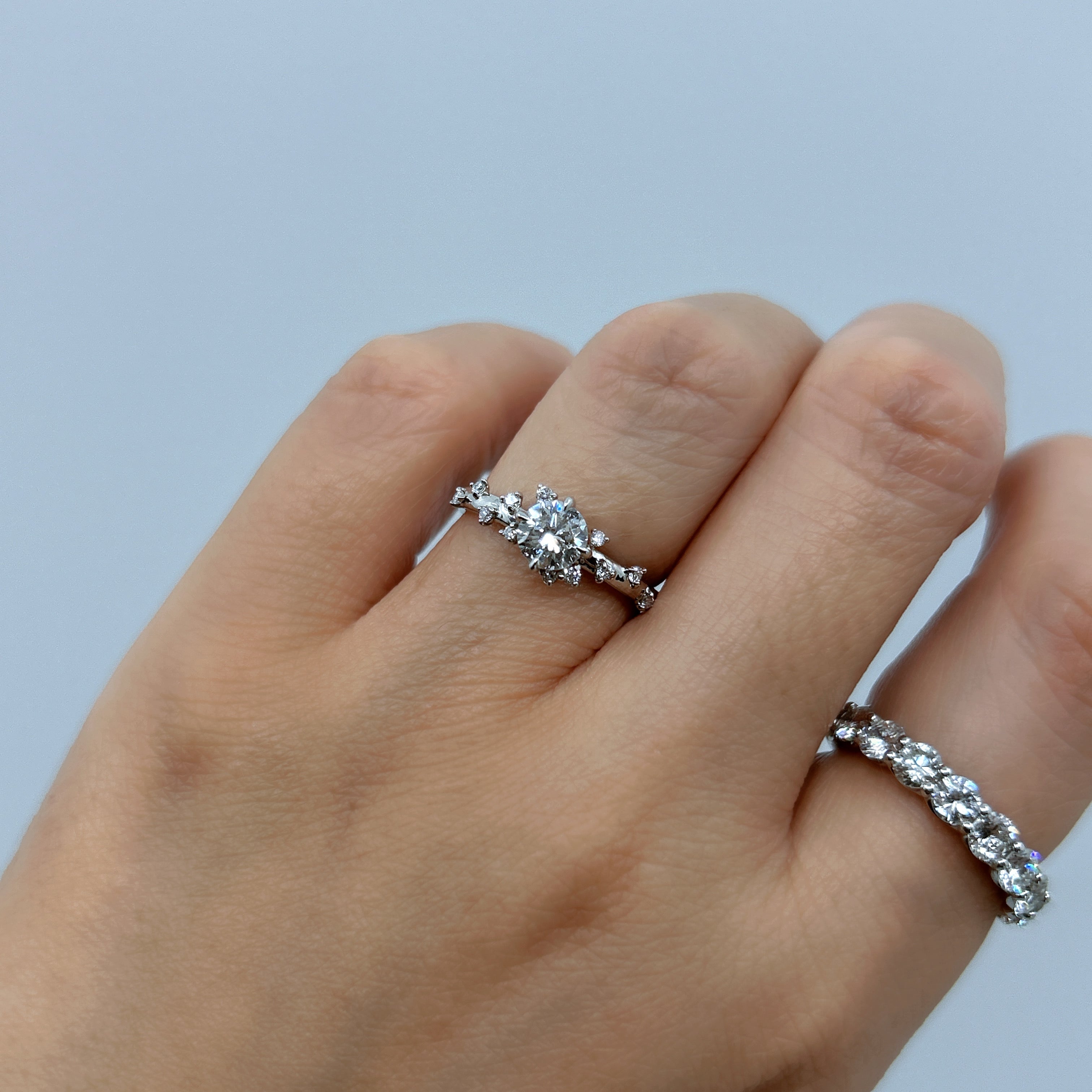 【プリコ】リング ダイヤ中石0.5ct RO〜SI G CGL|A Jewelry Box 公式通販サイト