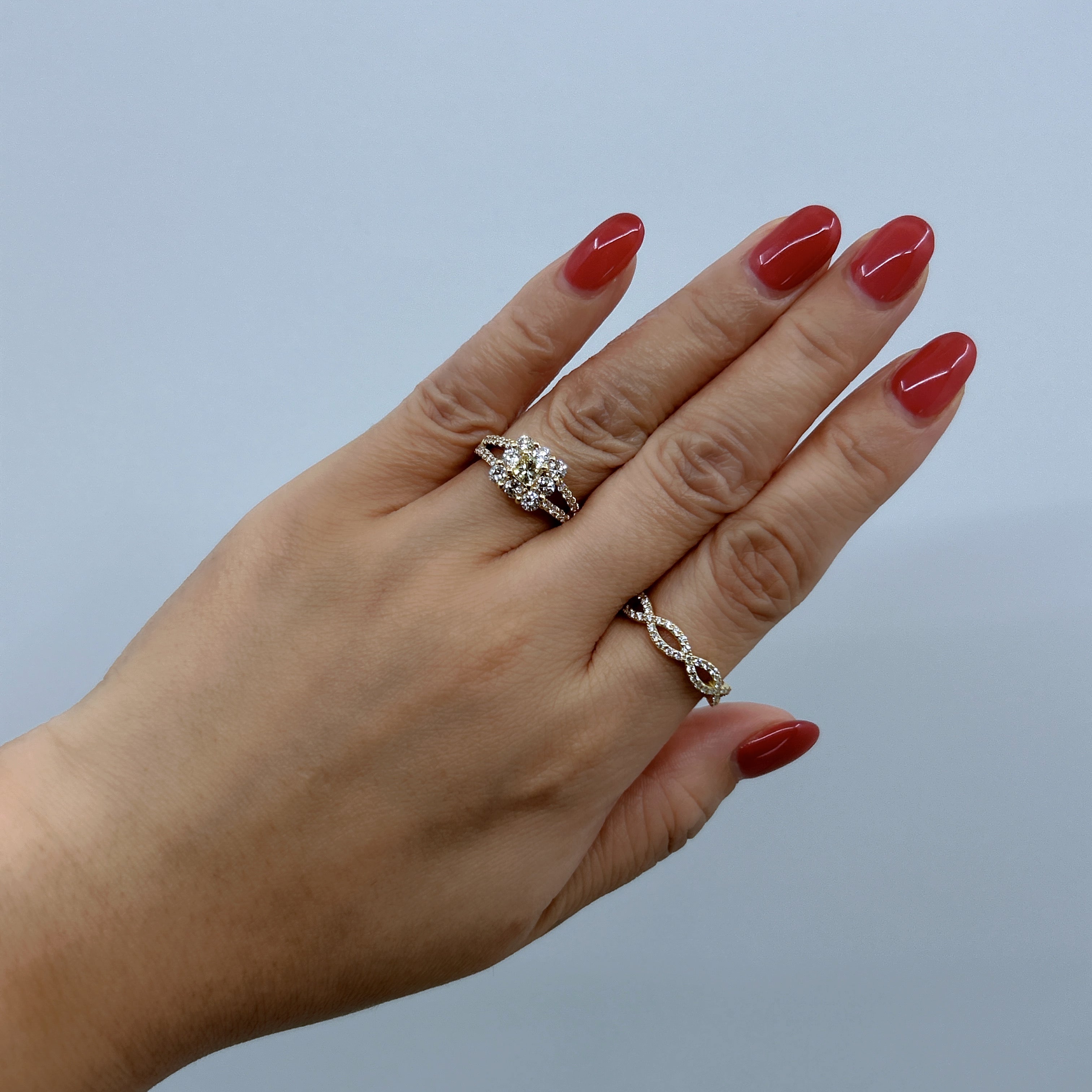 【ペコラ】リング ダイヤ 中石0.3ct SQ|A Jewelry Box 公式通販サイト