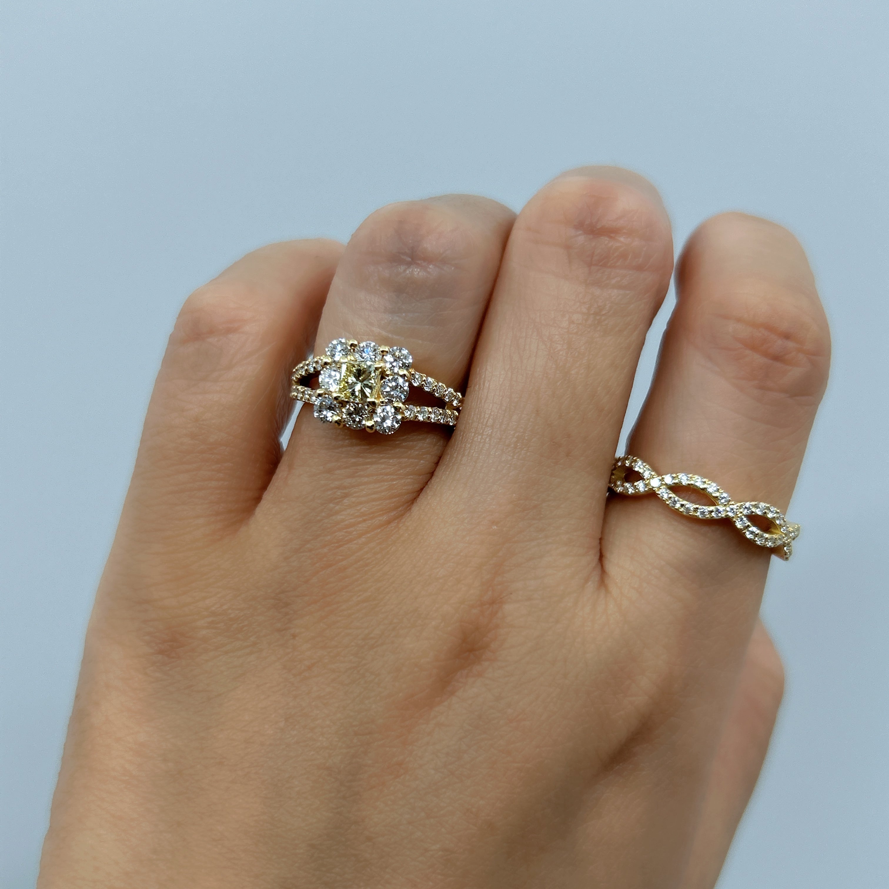 【ペコラ】リング ダイヤ 中石0.3ct SQ|A Jewelry Box 公式通販サイト