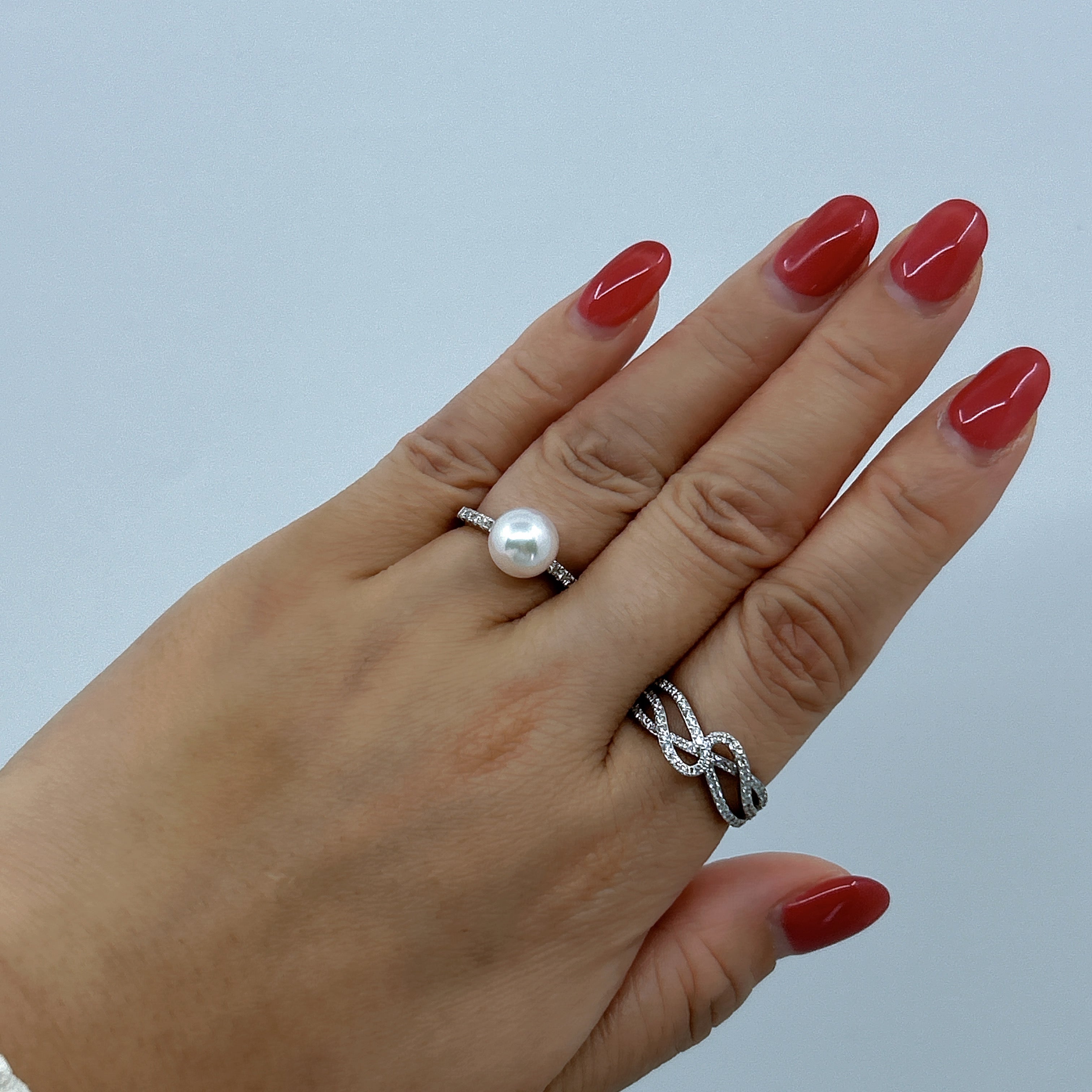 サンベリーナ エタニティ〜希少あこや真珠 8ミリ|A Jewelry Box 公式通販サイト